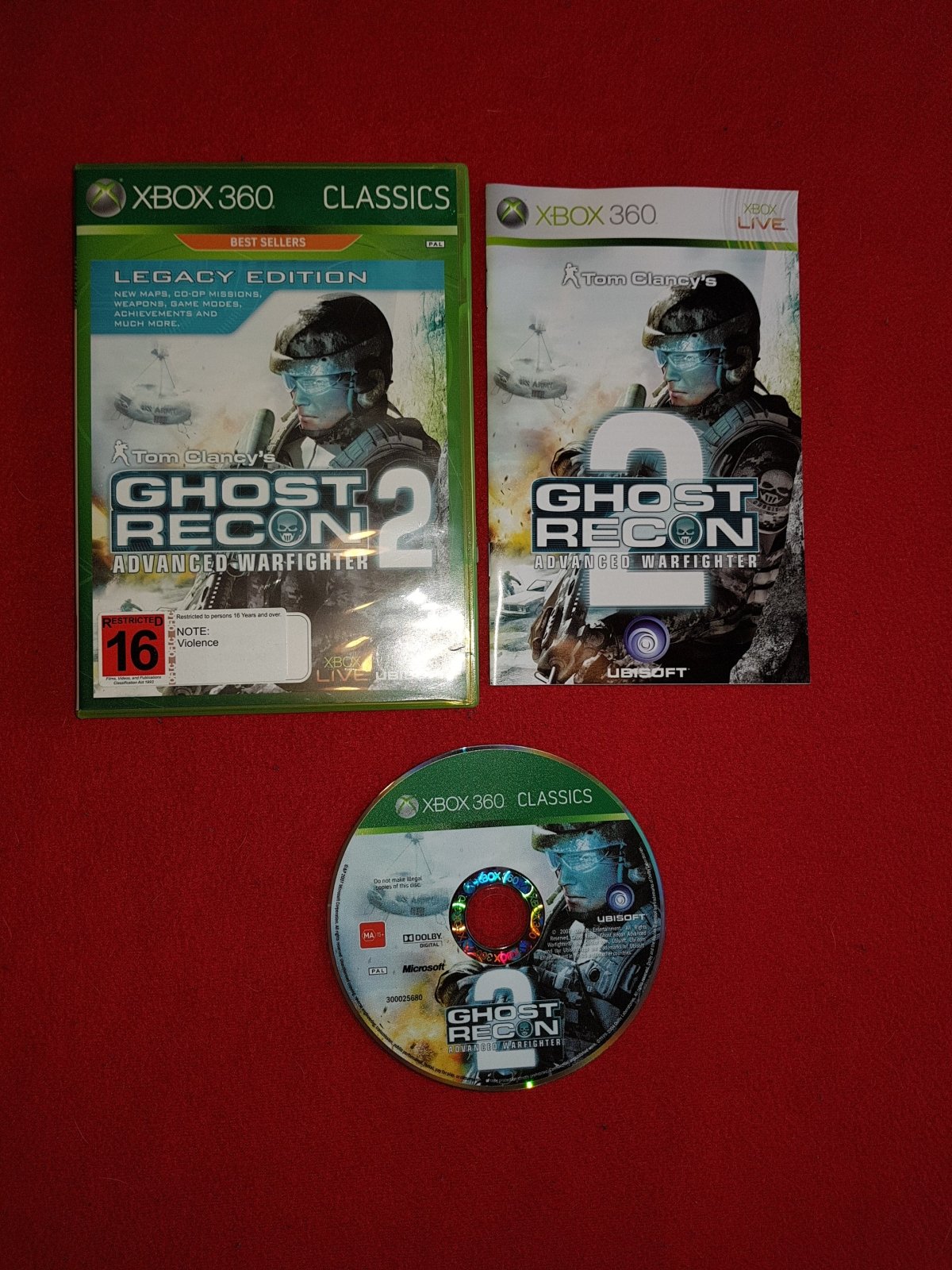Ghost Recon Advanced Warfighter 2 - XBOX360 Game - Xbox 360, Games, Shooter - Level Up Gaming NZ