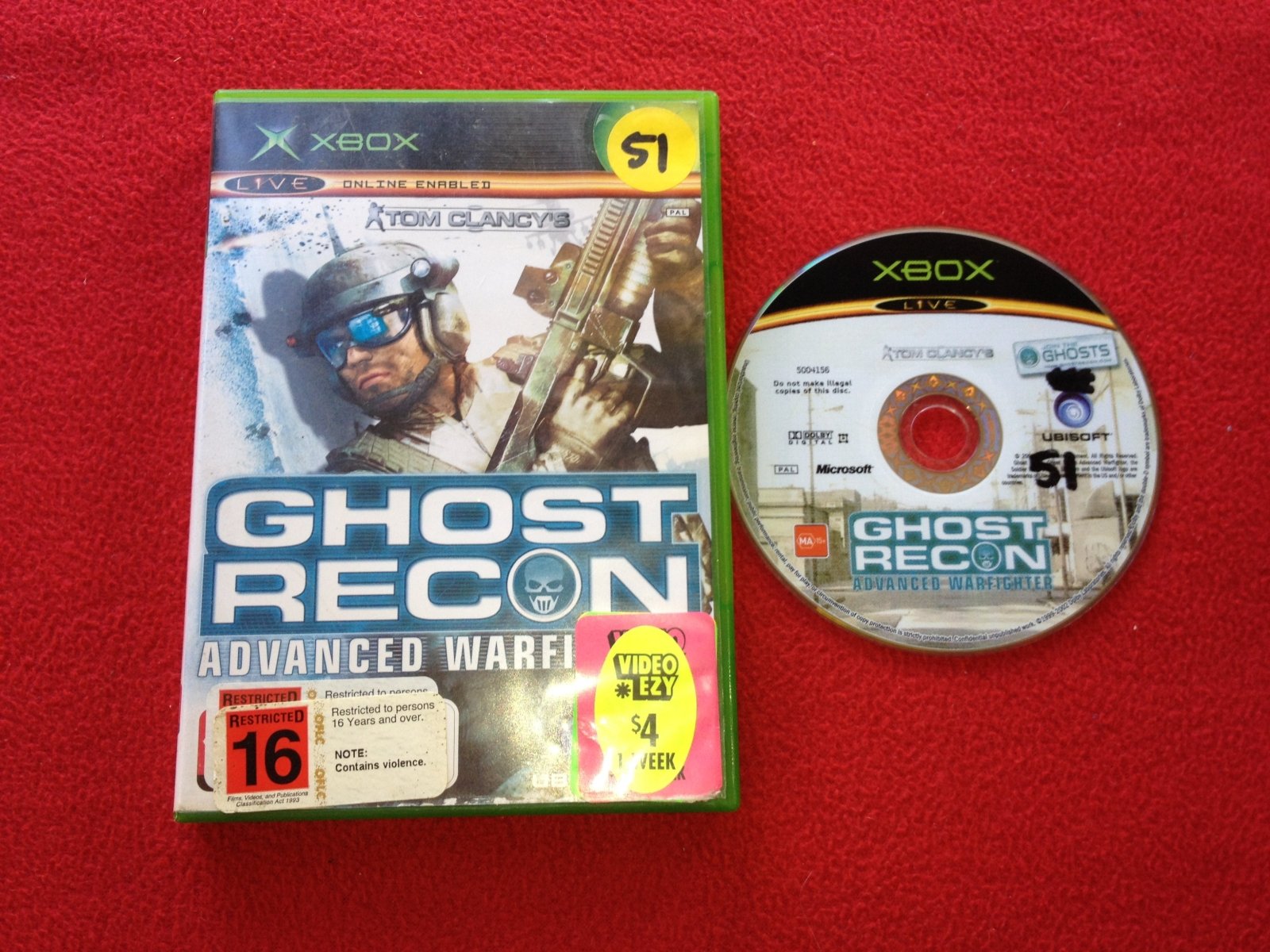 Ghost Recon: Advanced Warfighter - XBOX Game - Xbox, Games, Shooter - Level Up Gaming NZ
