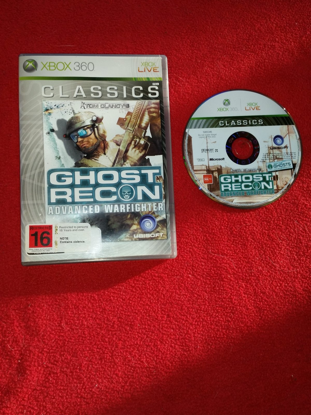 Ghost Recon: Advanced Warfighter - XBOX360 Game - Xbox 360, Games, Shooter - Level Up Gaming NZ