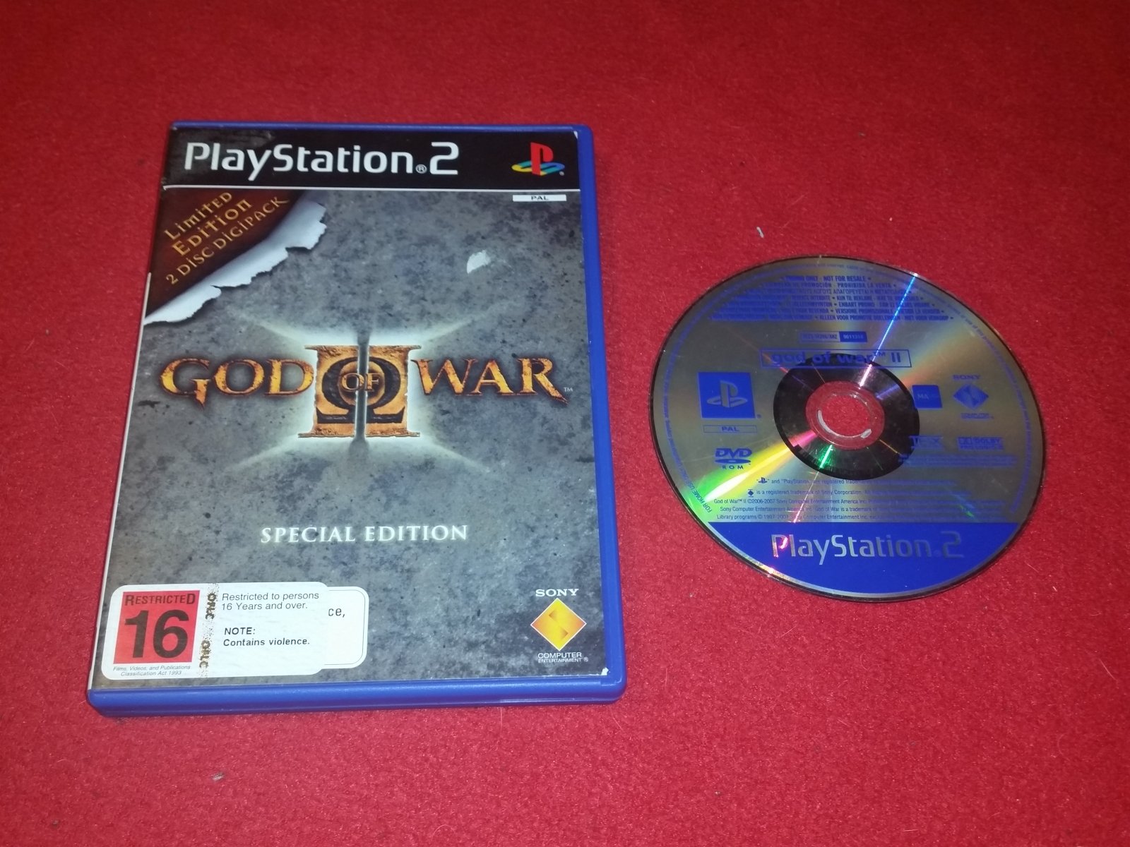 God of War 2 - 9.2/10! PS2 Game - PlayStation 2, Games, Action and adventure - Level Up Gaming NZ