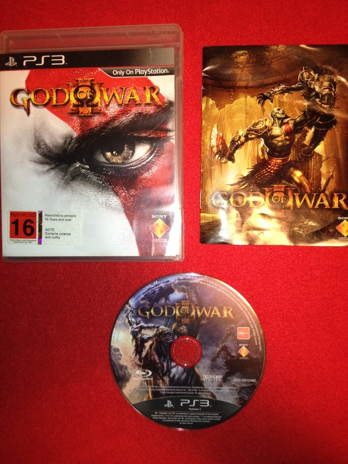 God of War 3 - PS3 Game - PlayStation 3, Games, Action and adventure - Level Up Gaming NZ