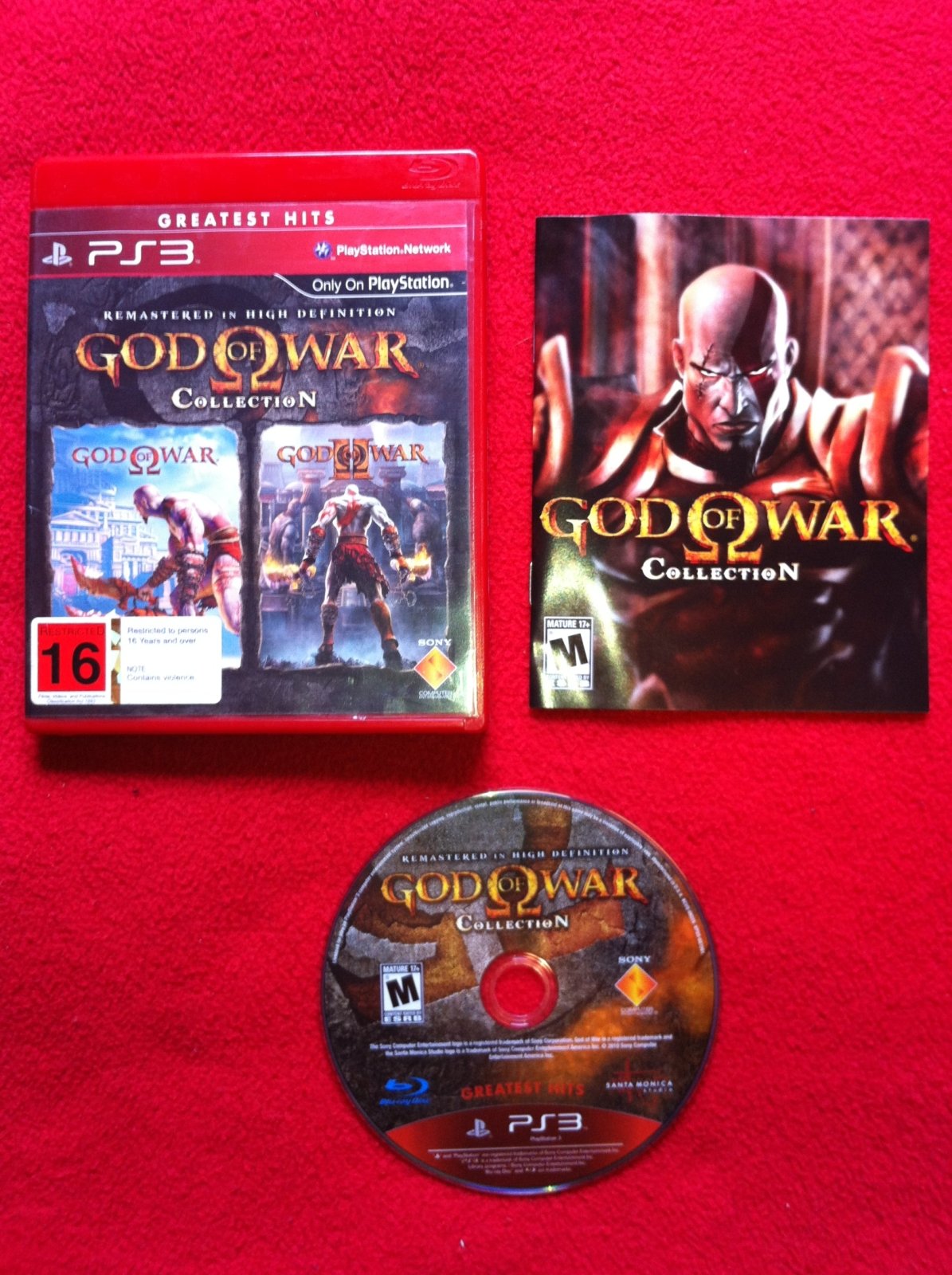 God Of War Collection - PS3 Game - PlayStation 3, Games, Action and adventure - Level Up Gaming NZ