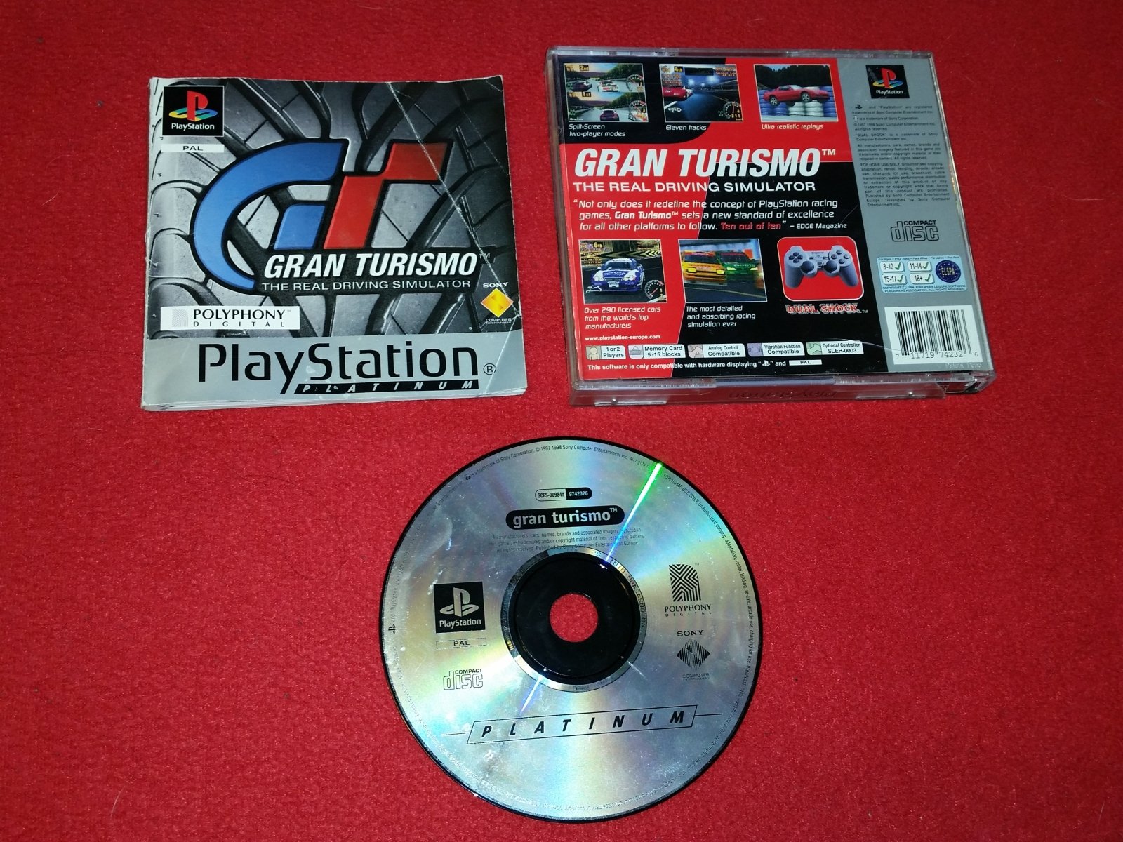 Gran Turismo - PS1 Game - PlayStation, Games, Driving and racing - Level Up Gaming NZ