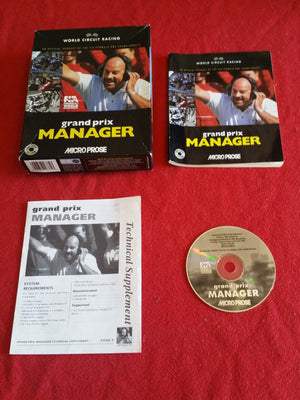 Grand Prix Manager - BOXED Classic PC Game