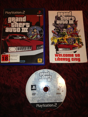 Grand Theft Auto 3 - PS2 Game