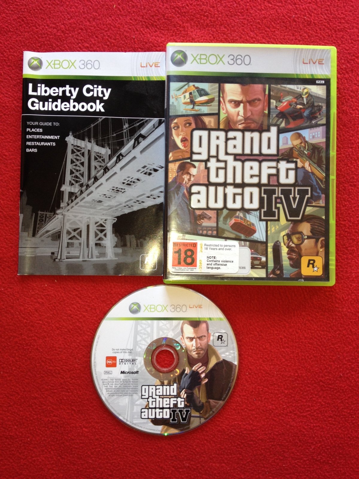Grand Theft Auto 4 - 10/10! XBOX360 Game - Xbox 360, Games, Action and adventure - Level Up Gaming NZ