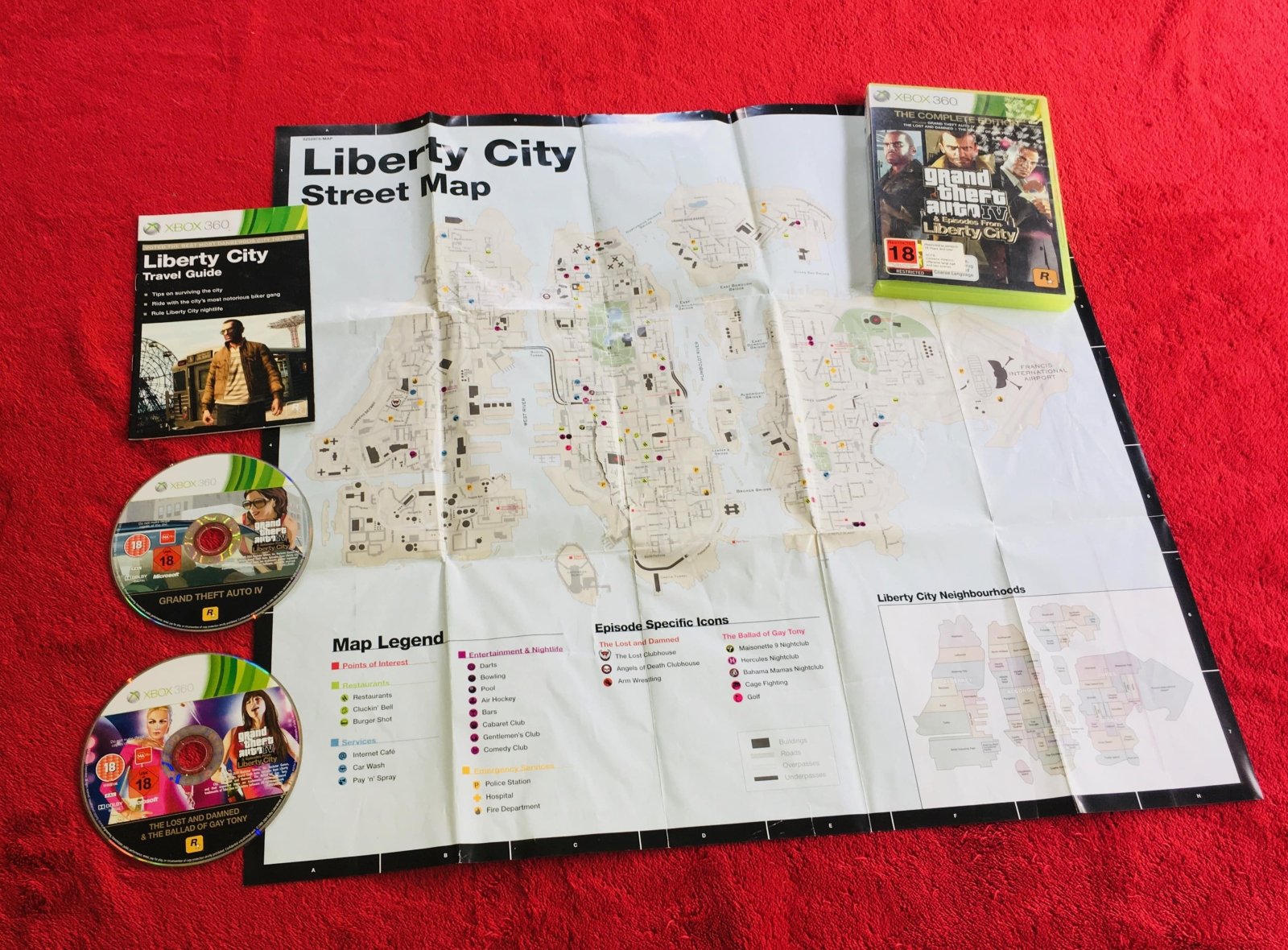 GTA 4 + Episodes from Liberty City COMPLETE - Xbox360 Games - Xbox 360, Games, Action and adventure - Level Up Gaming NZ