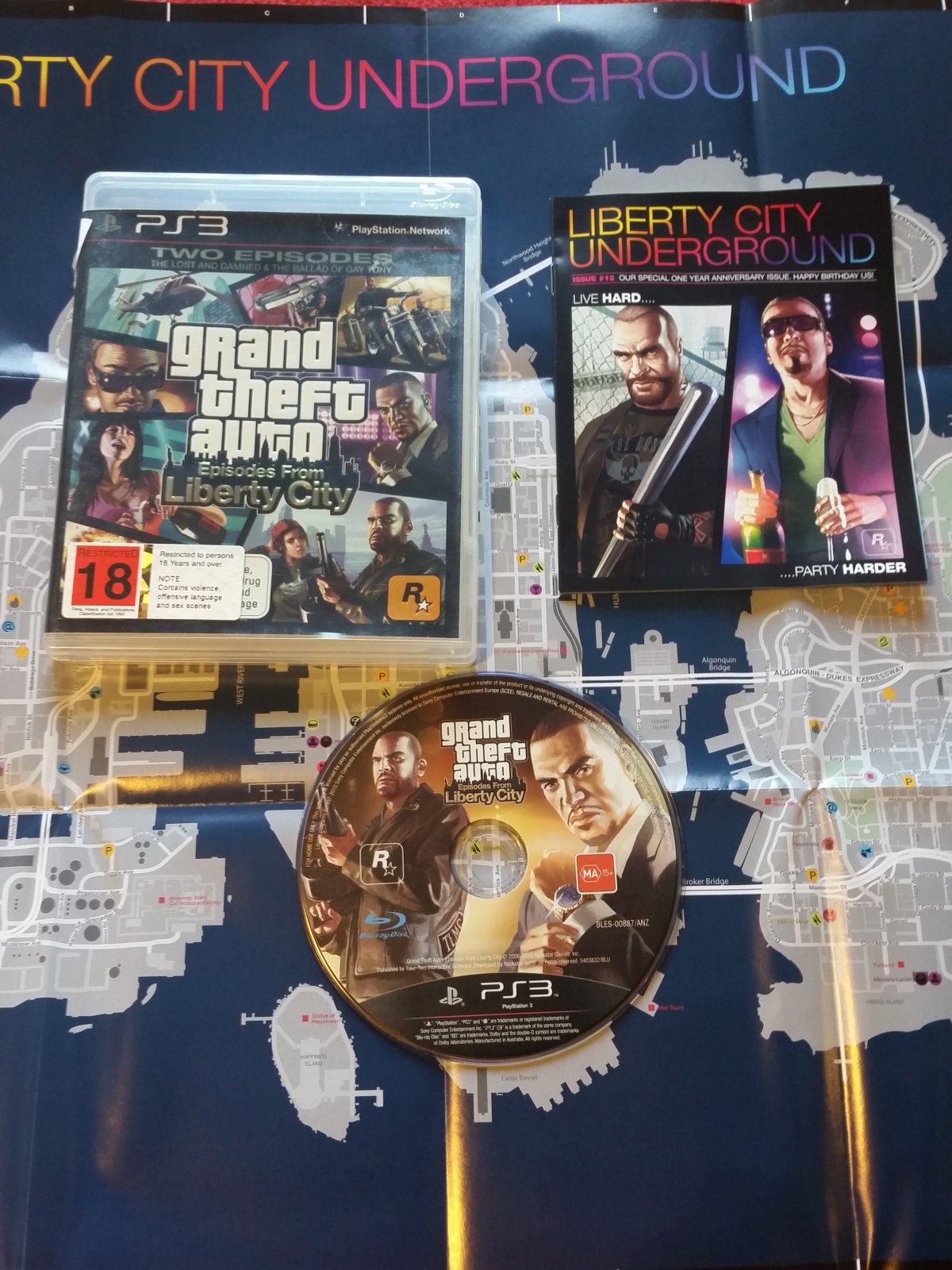 GTA: Episodes from Liberty City - PS3 Game - PlayStation 3, Games, Action and adventure - Level Up Gaming NZ