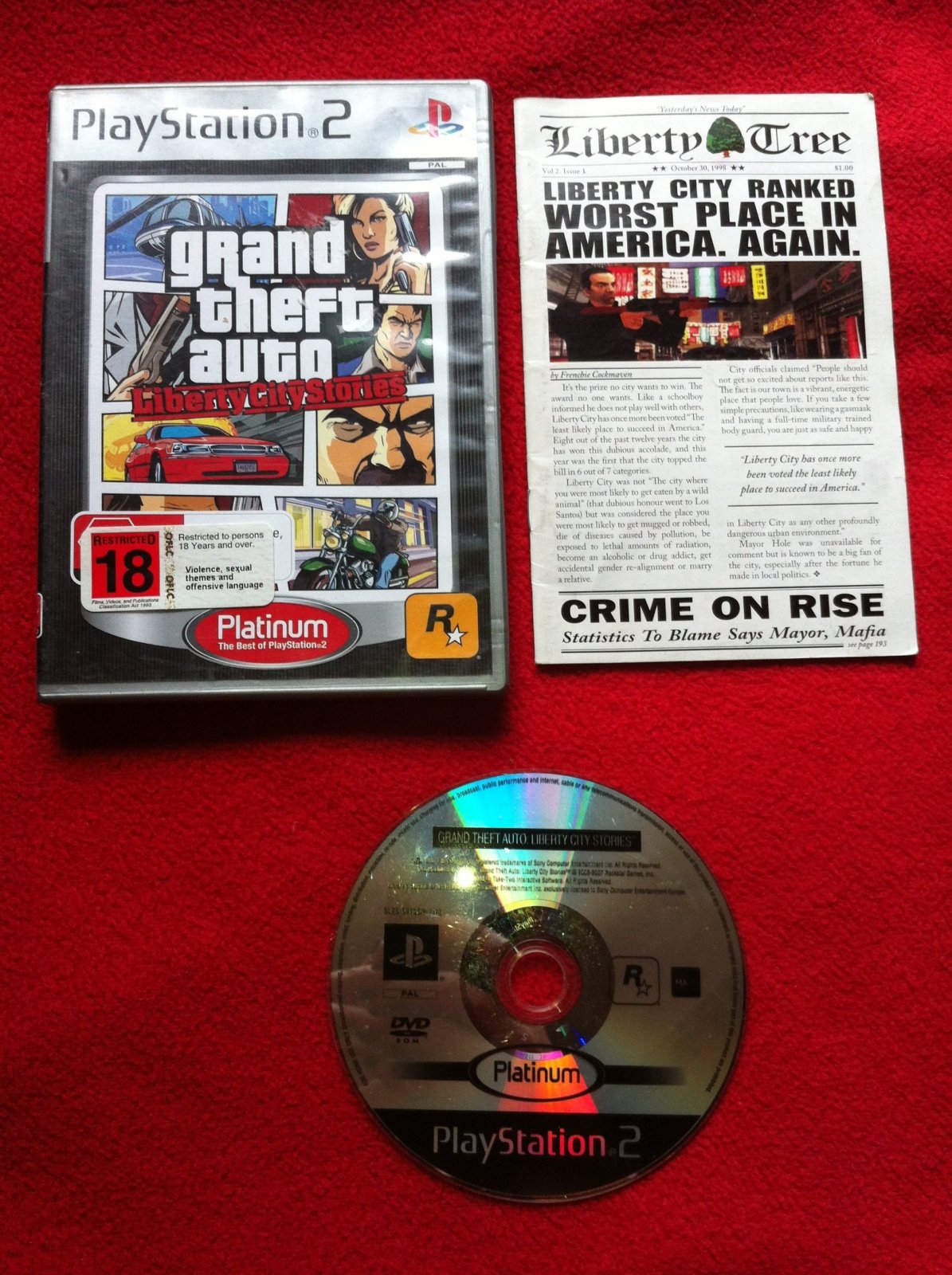 Grand Theft Auto: Liberty City Stories - PS2 Game - PlayStation 2, Games, Action and adventure - Level Up Gaming NZ