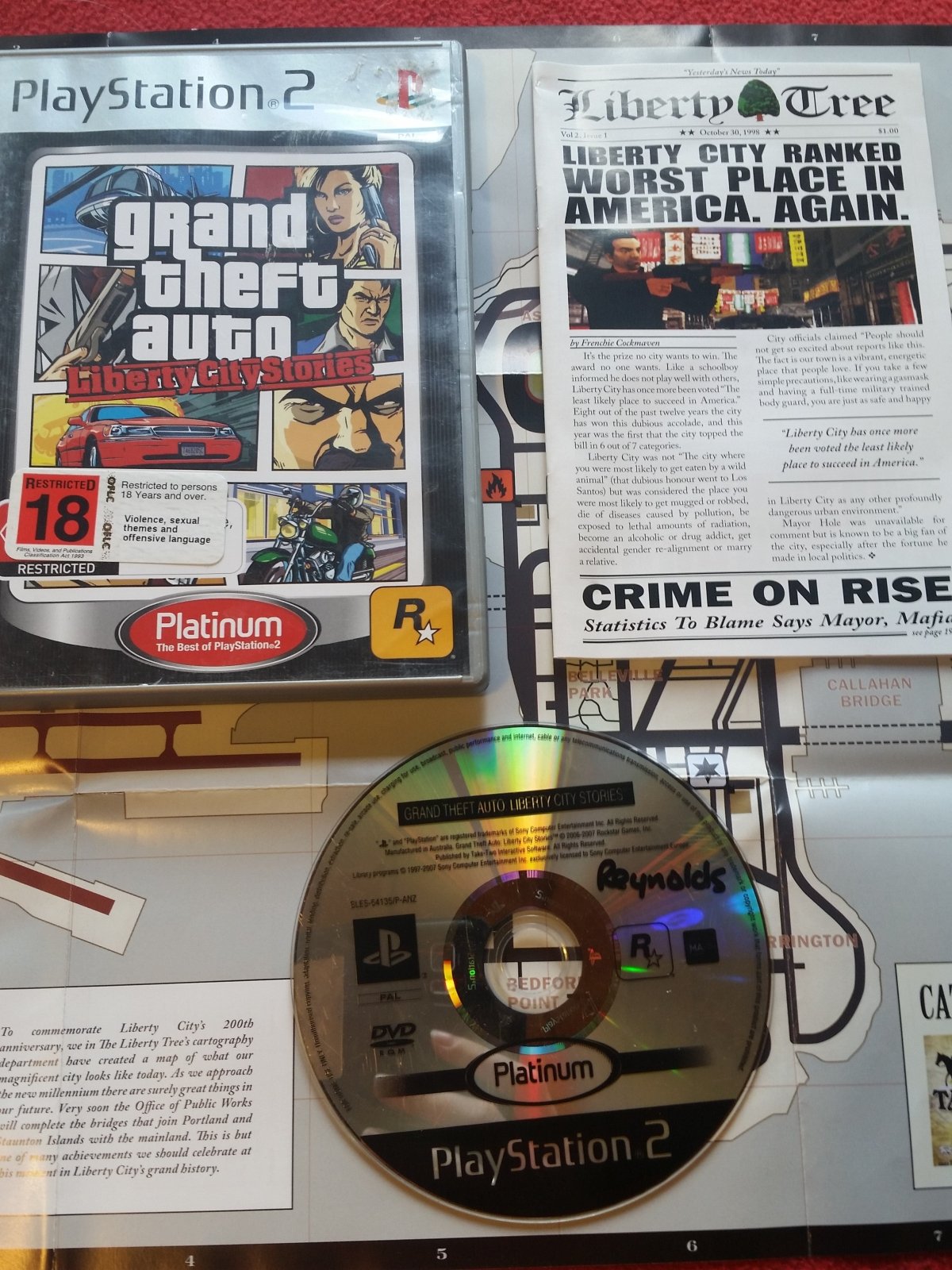 Grand Theft Auto: Liberty City Stories - AS NEW PS2 Game - PlayStation 2, Games, Action and adventure - Level Up Gaming NZ
