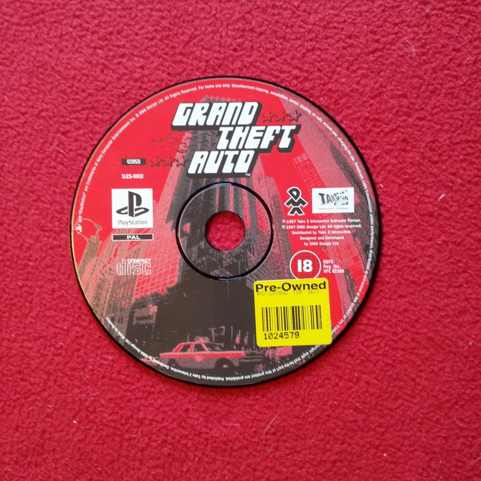 Grand Theft Auto - The Original - PS1 Game - PlayStation, Games, Action and adventure - Level Up Gaming NZ