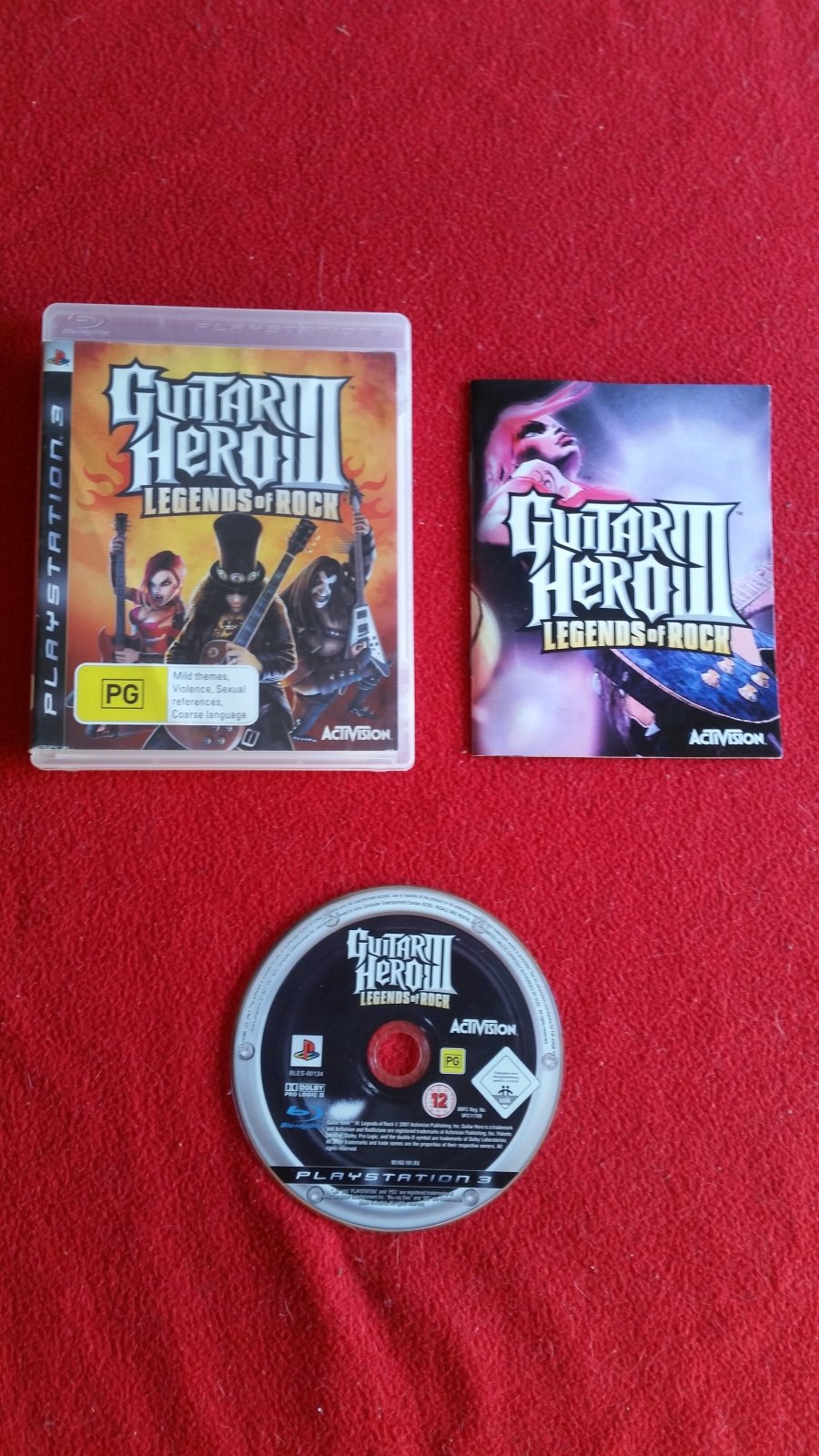 Guitar Hero III: Legends of Rock - PS3 Game - PlayStation 3, Games, Music and party - Level Up Gaming NZ