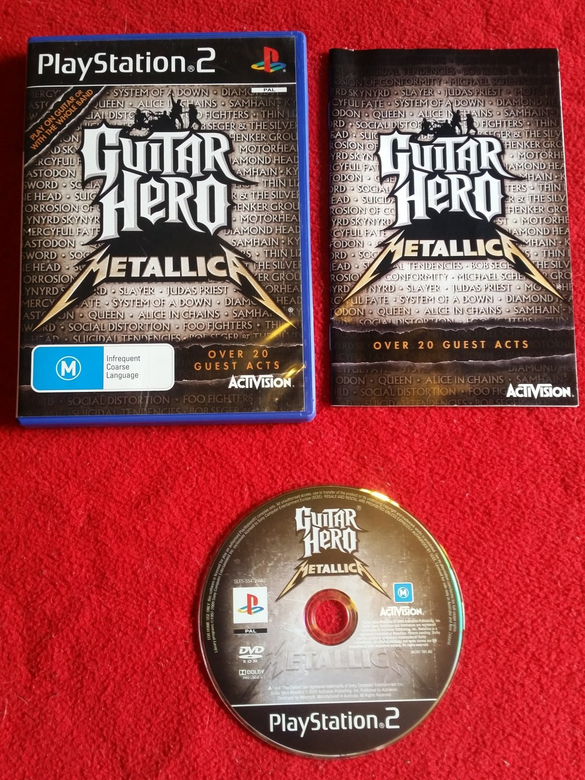 Guitar Hero: Metallica - PS2 Game - PlayStation 2, Games, Music and party - Level Up Gaming NZ