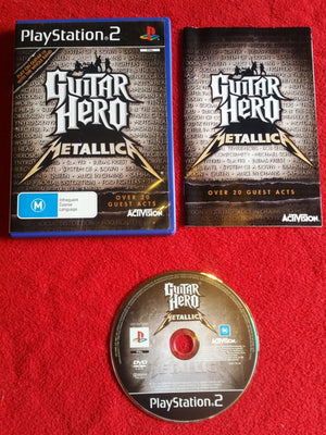 Guitar Hero: Metallica - PS2 Game