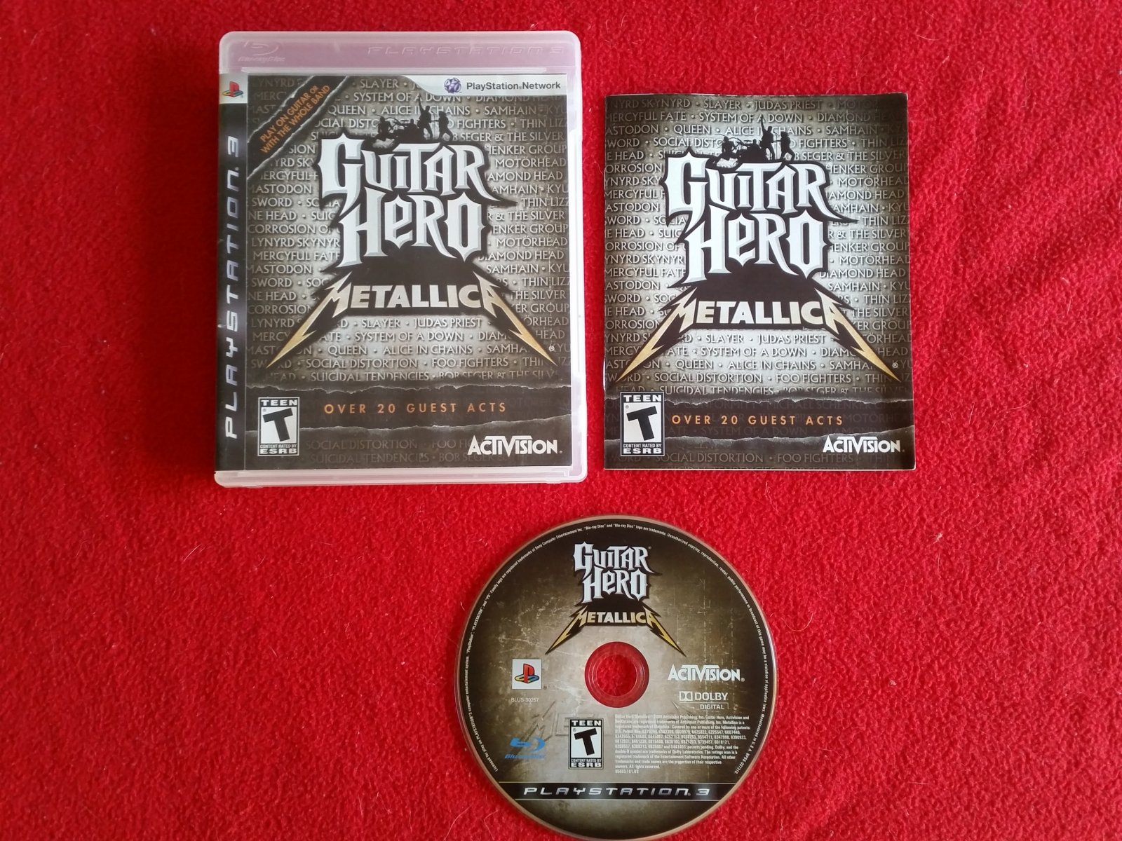 Guitar Hero: Metallica - AS NEW PS3 Game - PlayStation 3, Games, Music and party - Level Up Gaming NZ
