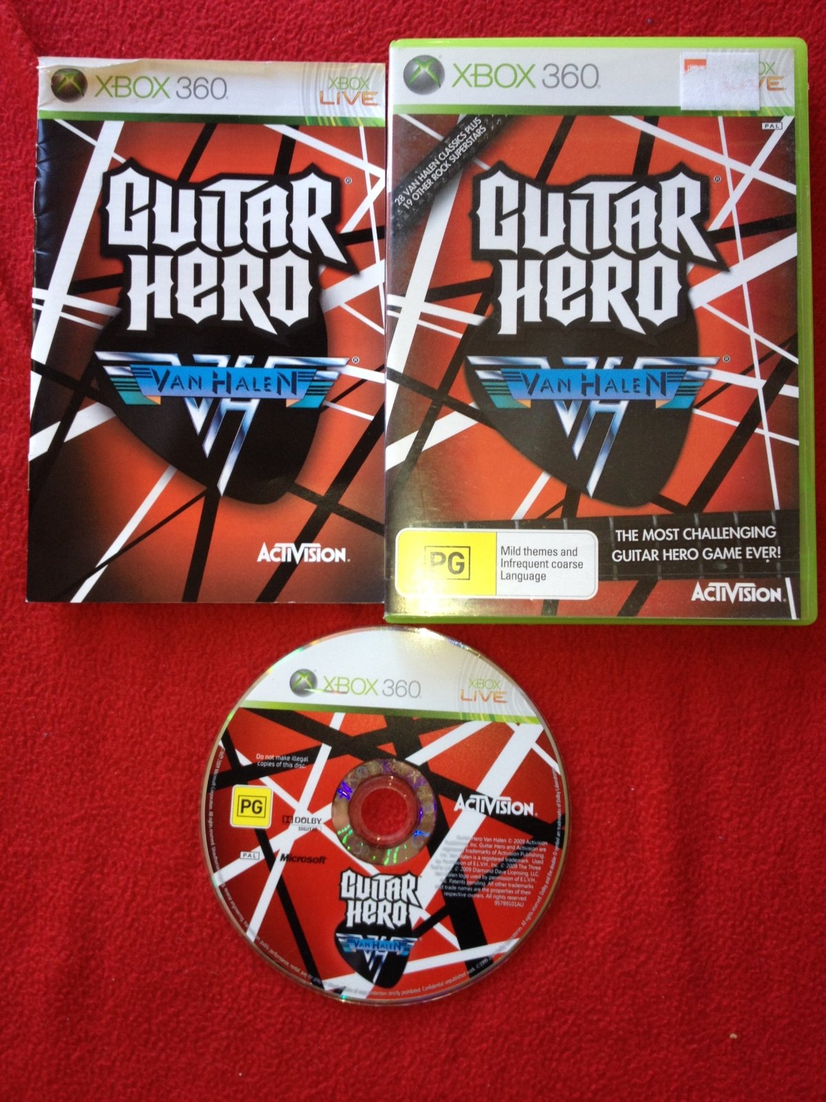 Guitar Hero: Van Halen - XBOX360 Game - Xbox 360, Games, Music and party - Level Up Gaming NZ
