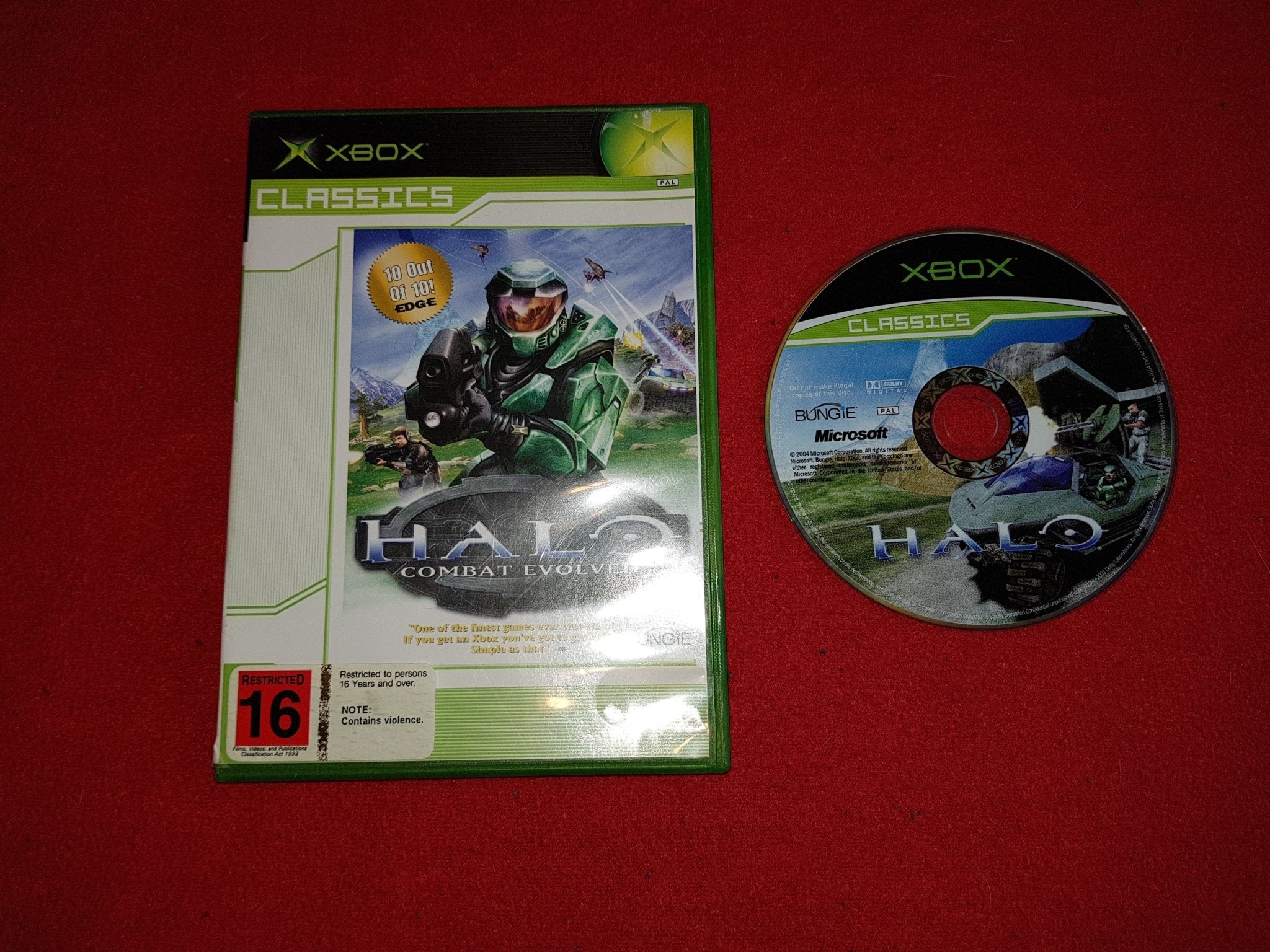 Halo: Combat Evolved - XBOX Game - Xbox - Xbox, Games, Shooter - Level Up Gaming NZ