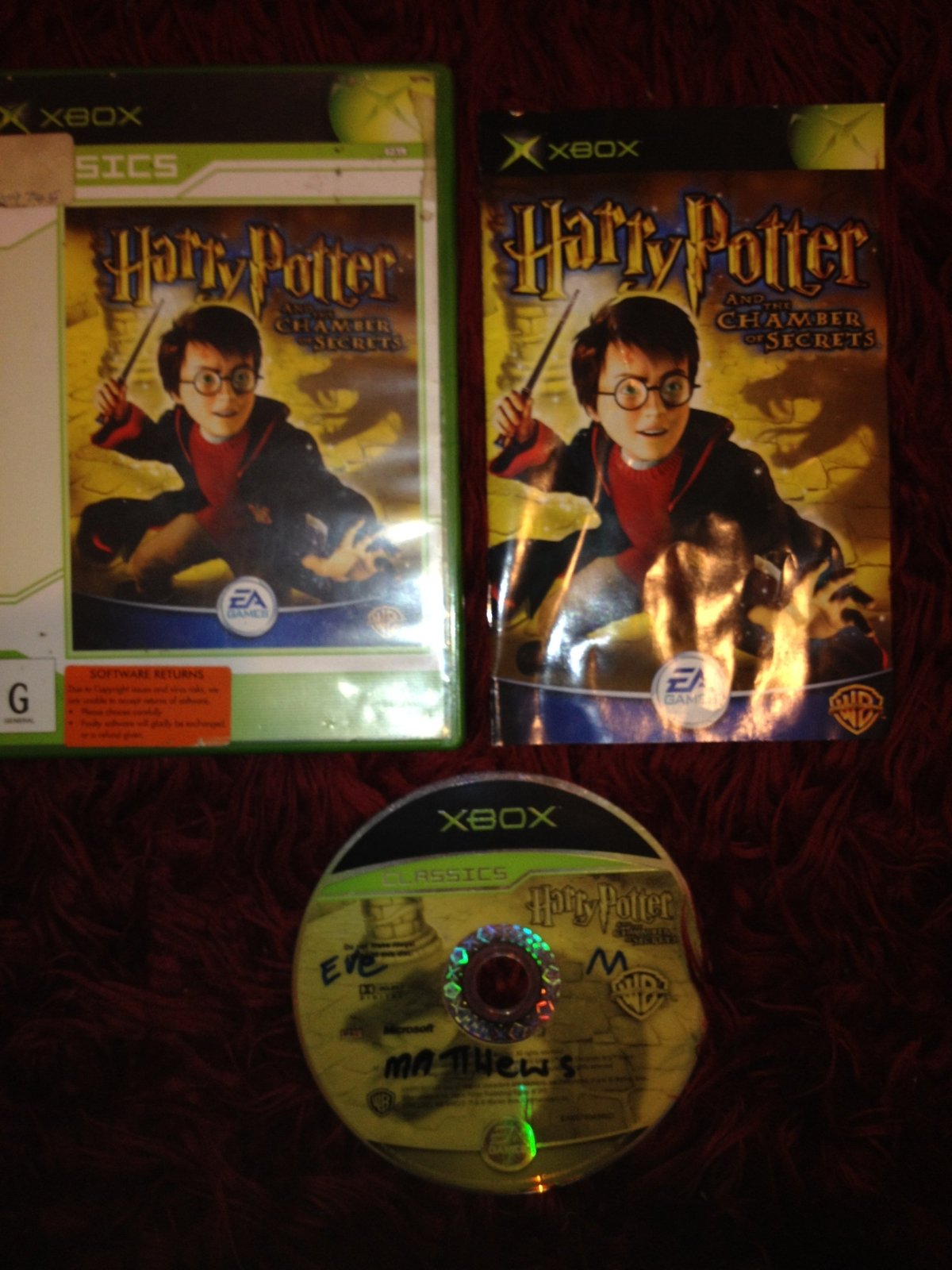 Harry Potter & the Chamber of Secrets - XBOX - Xbox, Games, Action and adventure - Level Up Gaming NZ