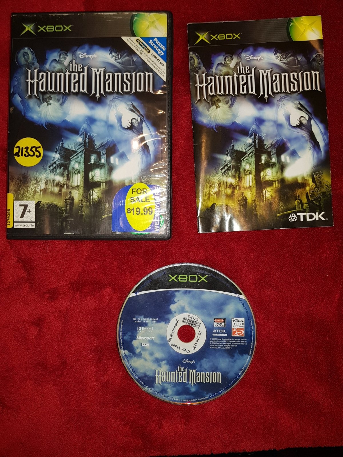 The Haunted Mansion - XBOX Game - Xbox, Games, Action and adventure - Level Up Gaming NZ