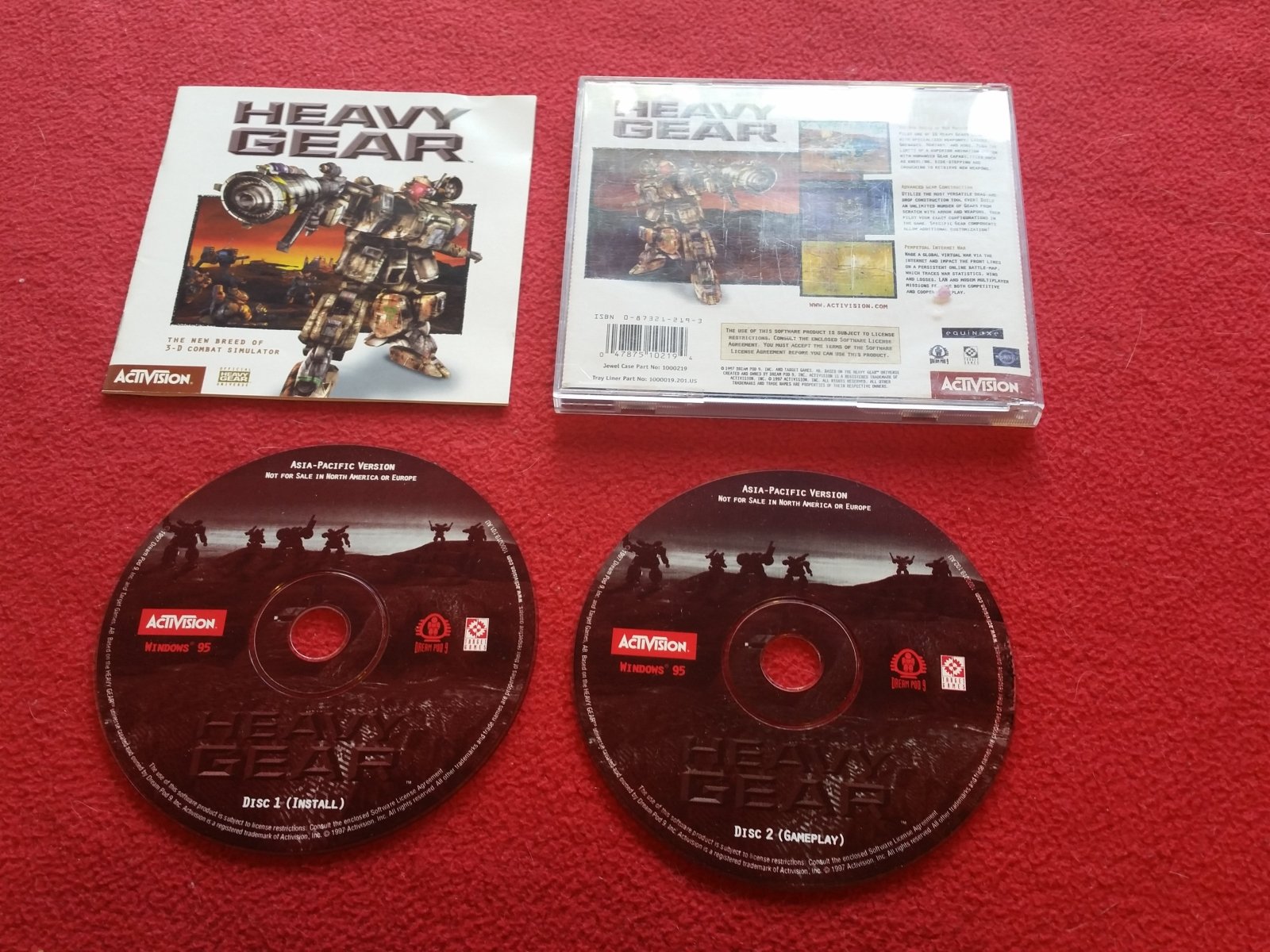 Heavy Gear - Classic '97 PC Game - PC games, Simulation - Level Up Gaming NZ