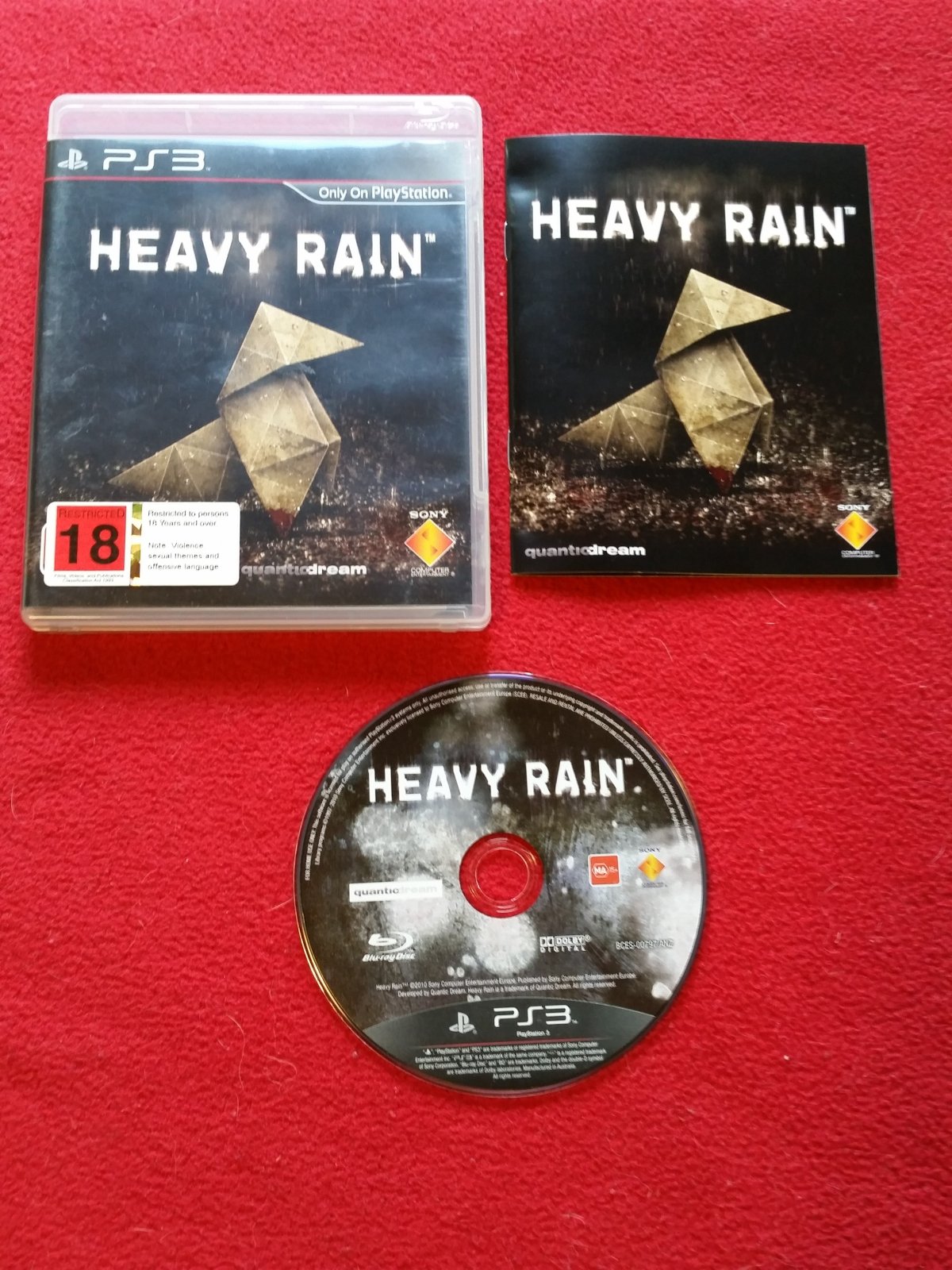 Heavy Rain - PS3 Game - PlayStation 3, Games, Action and adventure - Level Up Gaming NZ