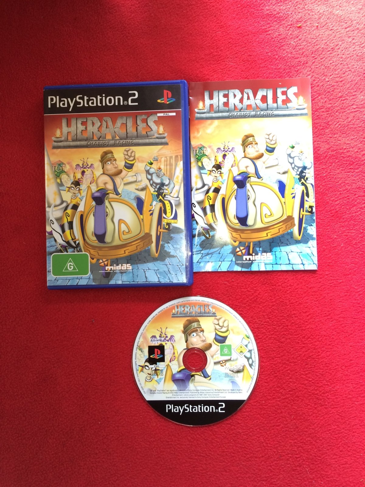 Heracles Chariot Racing - PS2 Game - PlayStation 2, Games, Driving and racing - Level Up Gaming NZ