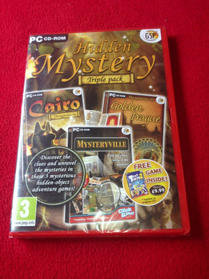 Hidden Mystery Triple Pack - PC Games *NEW*
