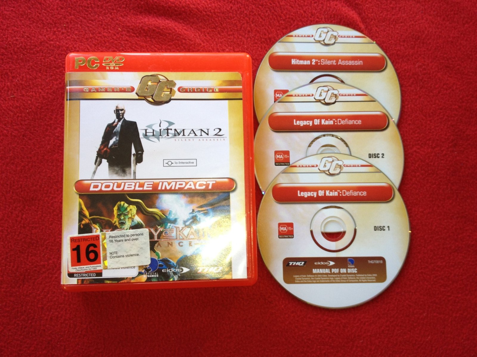Hitman 2 and Legacy of Kain: Defiance* PC Games - PC games, Action and adventure - Level Up Gaming NZ