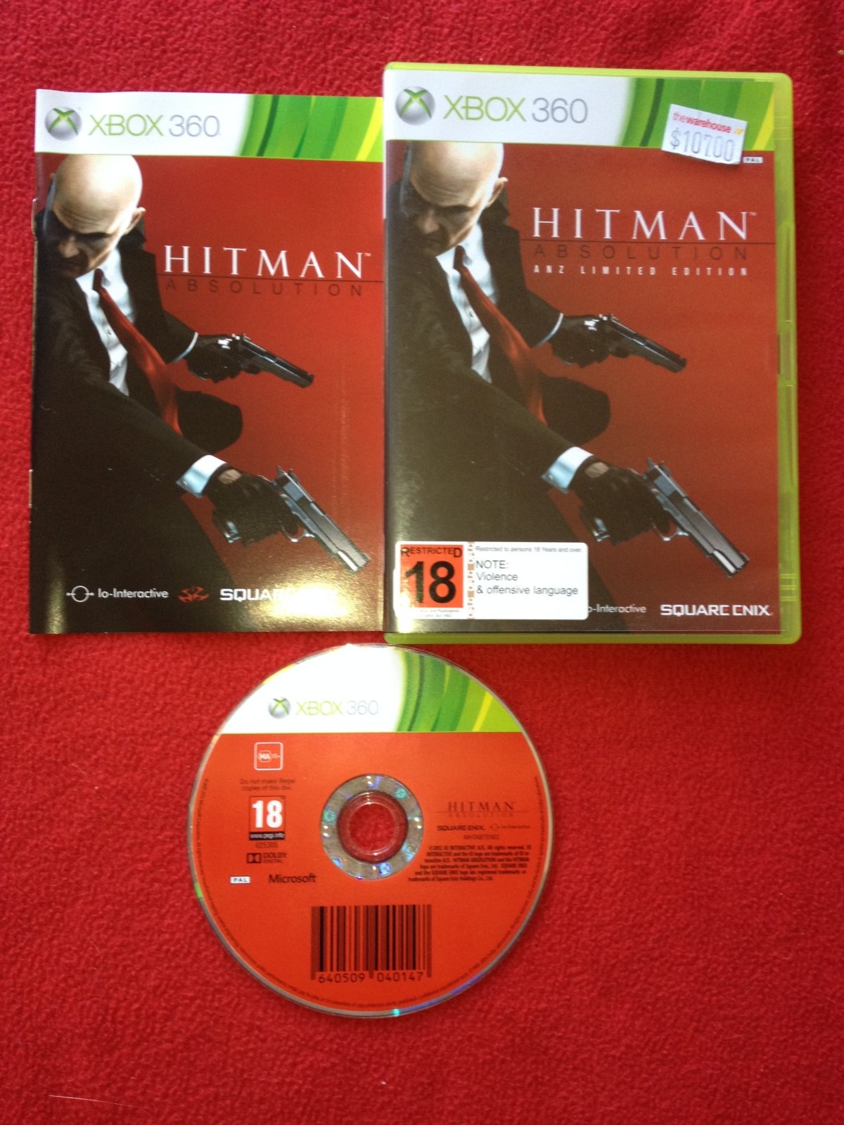 Hitman Absolution - 9/10! XBOX360 Game - Xbox 360, Games, Shooter - Level Up Gaming NZ