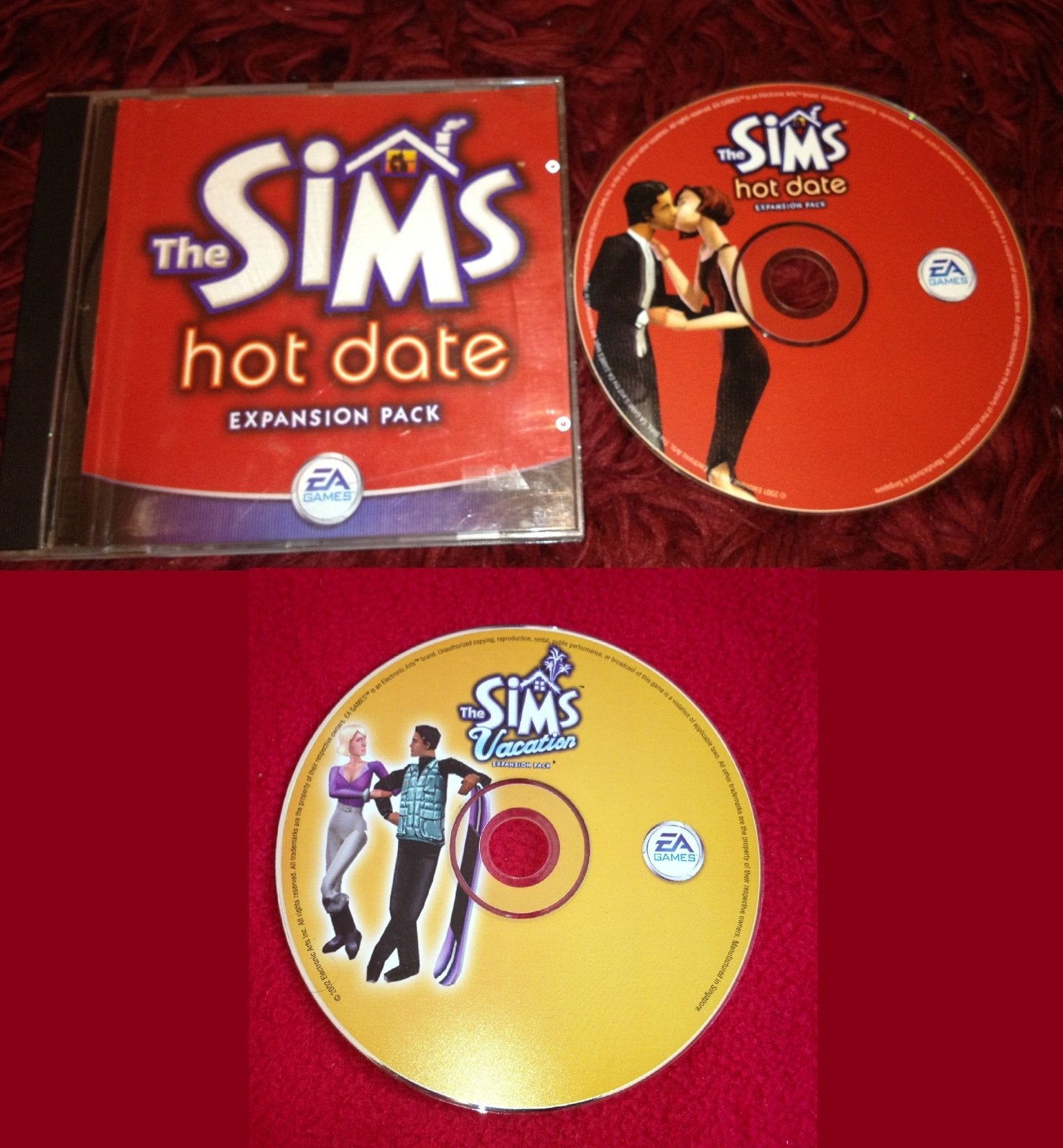 2 x Sims Expansions - Vacation and Hot Date - PC Games - PC games, Simulation - Level Up Gaming NZ