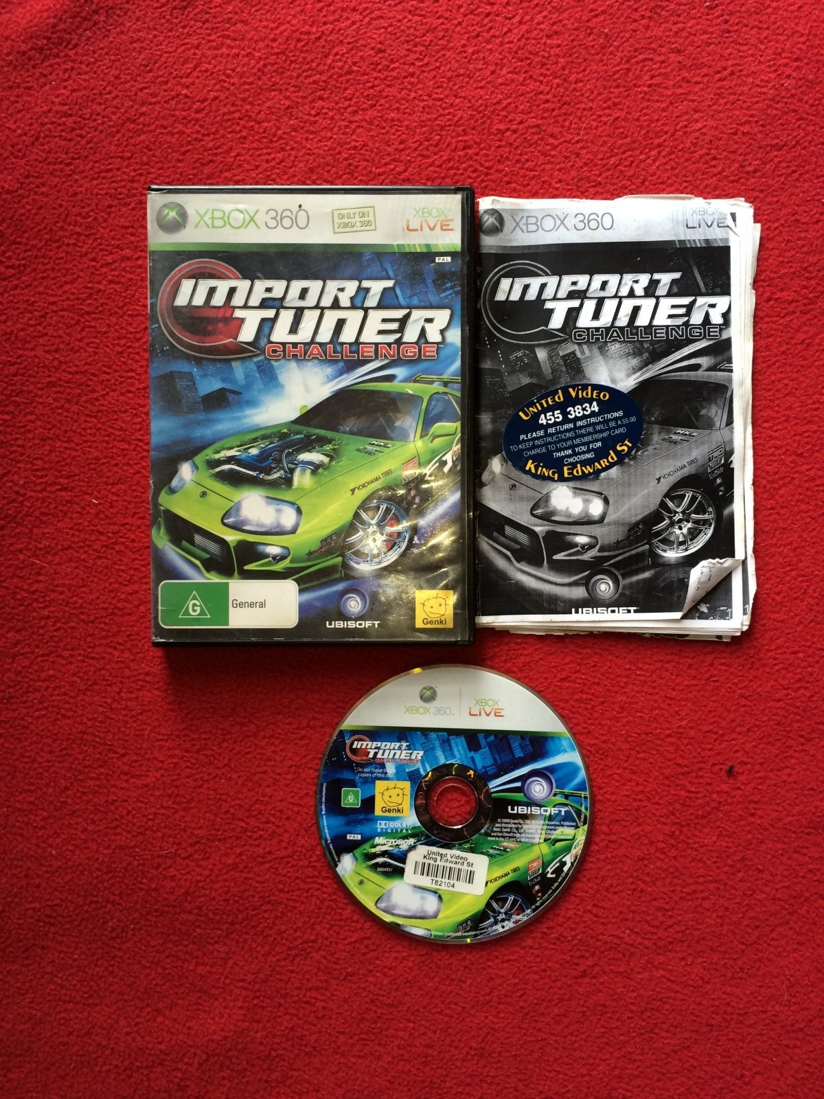 Import Tuner Challenge - XBOX360 Game - Xbox 360, Games, Driving and racing - Level Up Gaming NZ