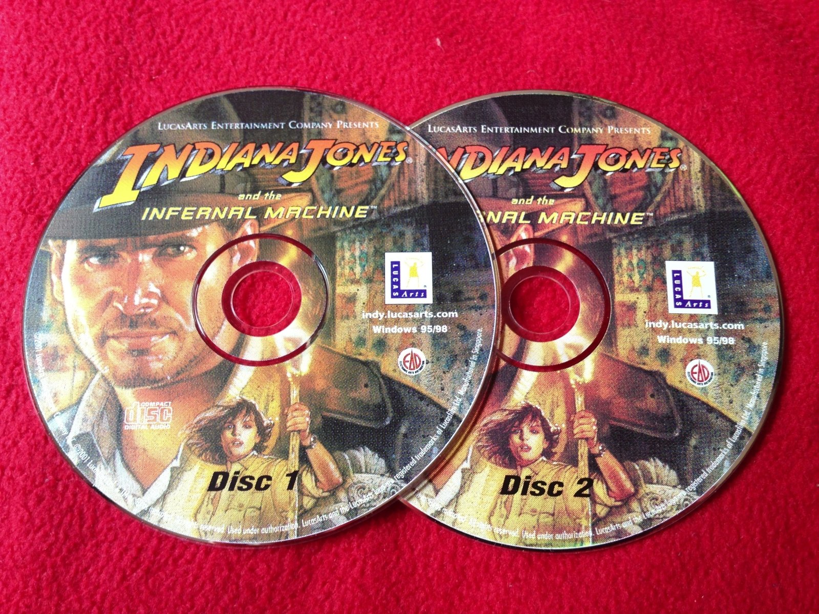 Indiana Jones - Infernal Machine - PC Game - PC games, Action and adventure - Level Up Gaming NZ
