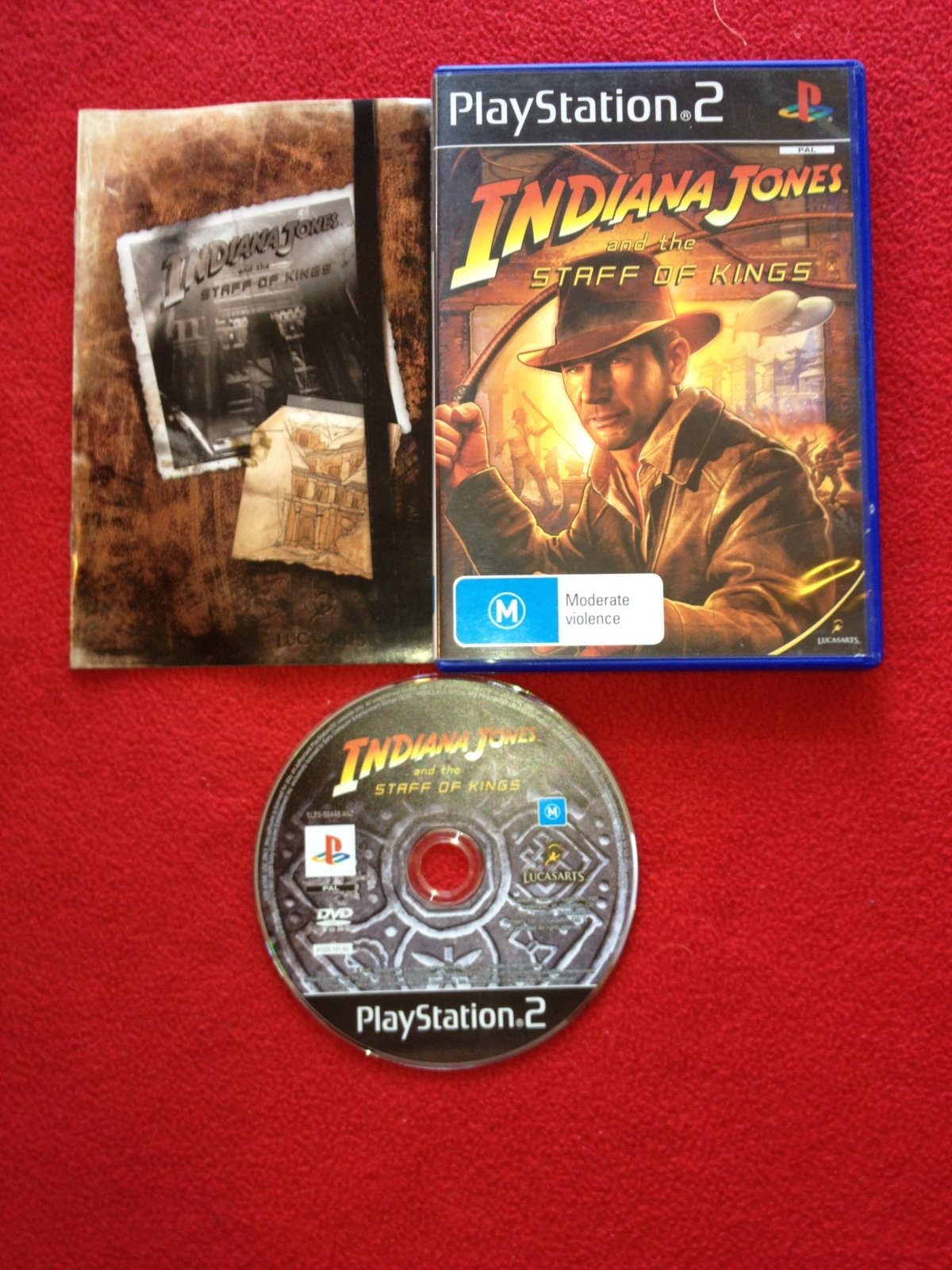 Indiana Jones and the Staff of Kings - VERY RARE PS2 Game - PlayStation 2, Games, Action and adventure - Level Up Gaming NZ