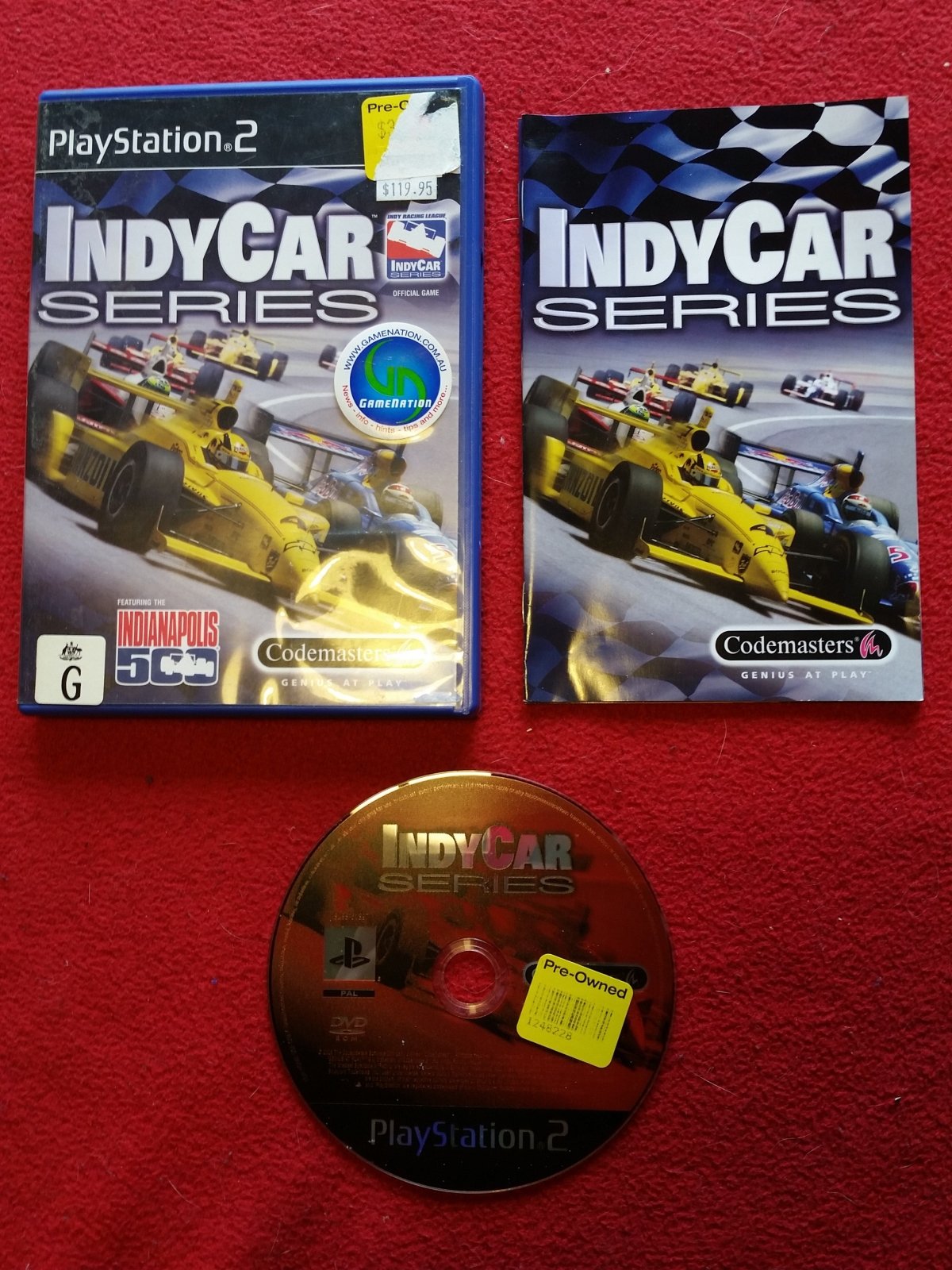 IndyCar Series - PS2 Game - PlayStation 2, Games, Driving and racing - Level Up Gaming NZ