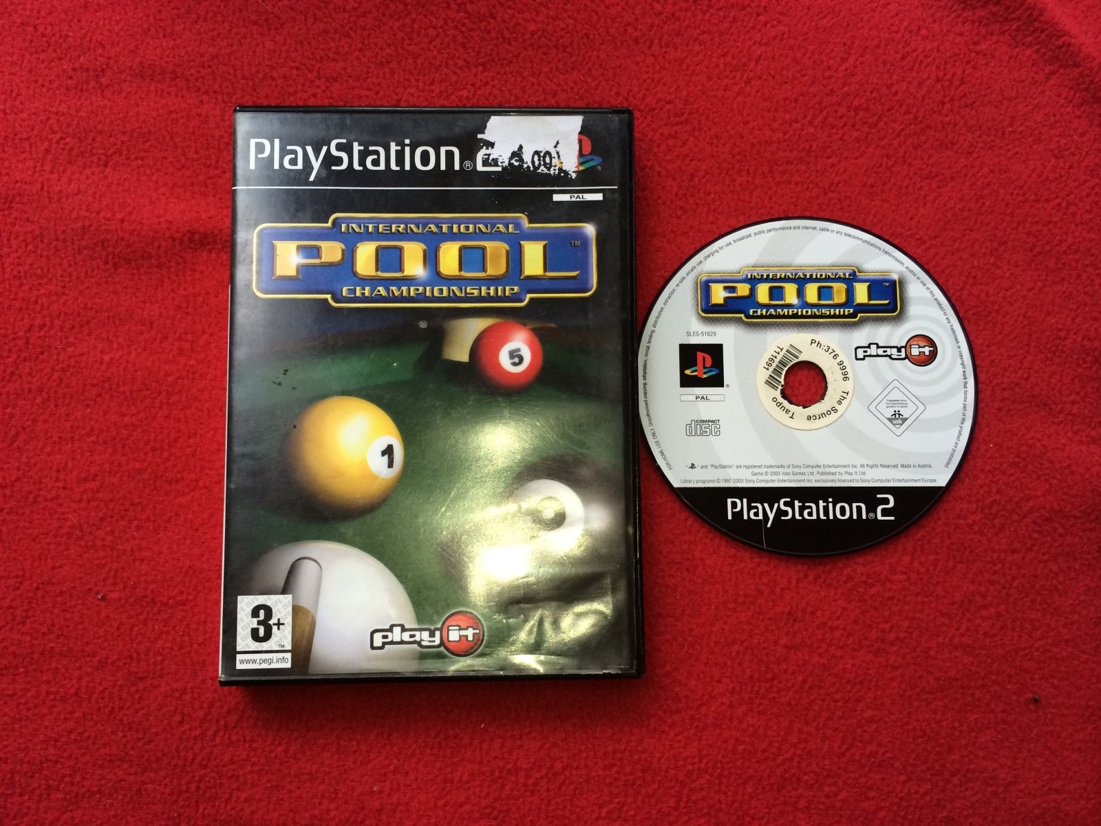International Pool Championship - PS2 Game - PlayStation 2, Games, Sports - Level Up Gaming NZ