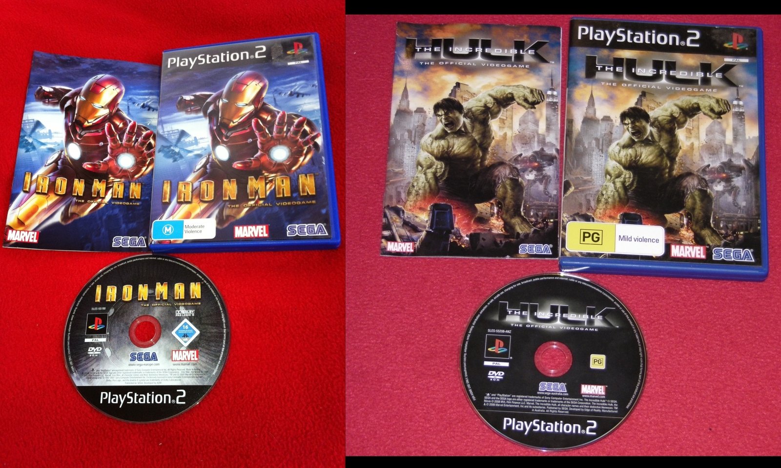 Iron Man + The Incredible Hulk - PS2 Games - PlayStation 2, Games, Action and adventure - Level Up Gaming NZ