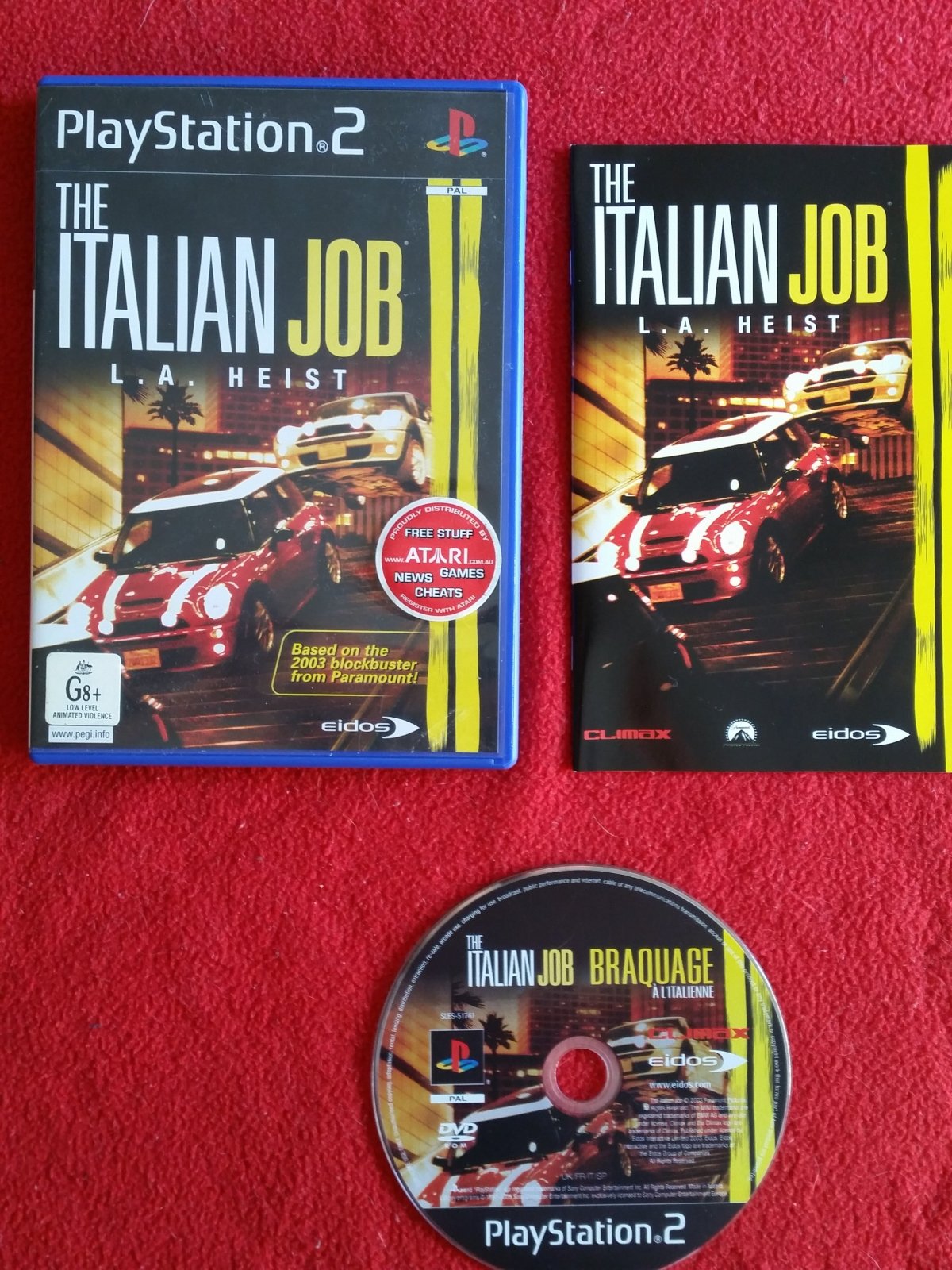 The Italian Job: LA Heist - PS2 Game - PlayStation 2, Games, Driving and racing - Level Up Gaming NZ