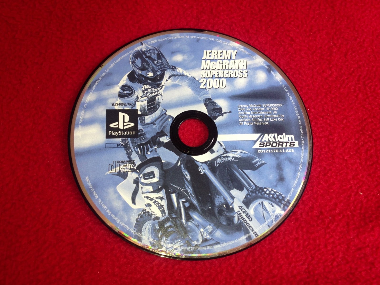 Jeremy McGrath Supercross 2000 - PS1 Game - PlayStation, Games, Driving and racing - Level Up Gaming NZ
