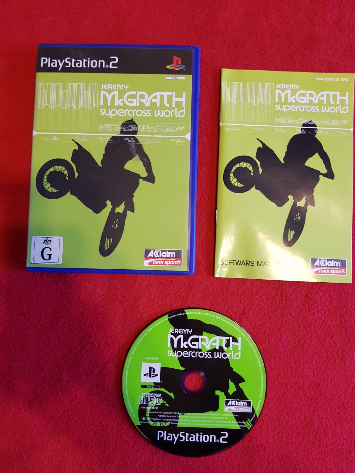 Jeremy McGrath Supercross World - AS NEW PS2 Game - PlayStation 2, Games, Sports - Level Up Gaming NZ