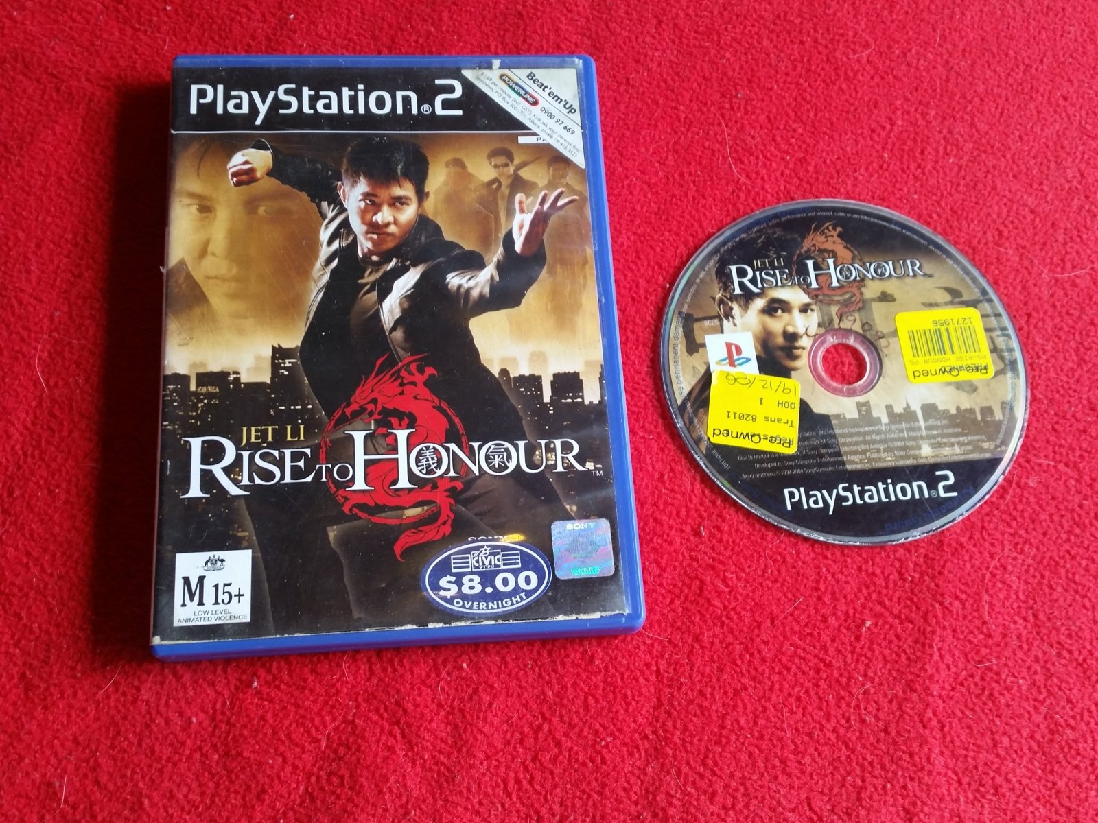 Jet Li: Rise to Honour - PS2 Game - PlayStation 2, Games, Fighting - Level Up Gaming NZ