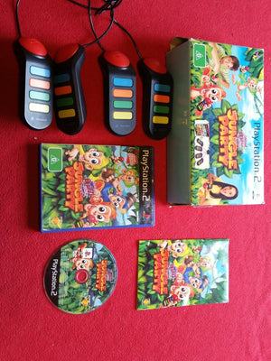 Buzz! Junior: Jungle Party WITH BUZZERS - PS2 Game