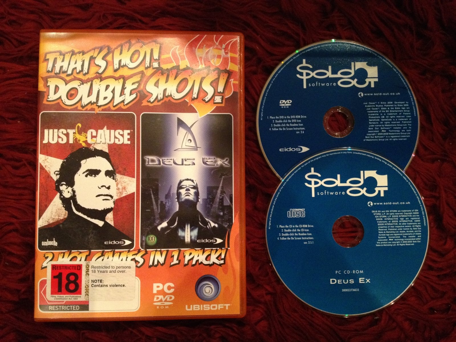 Just Cause + Deus Ex - PC Games - PC games, Action and adventure - Level Up Gaming NZ