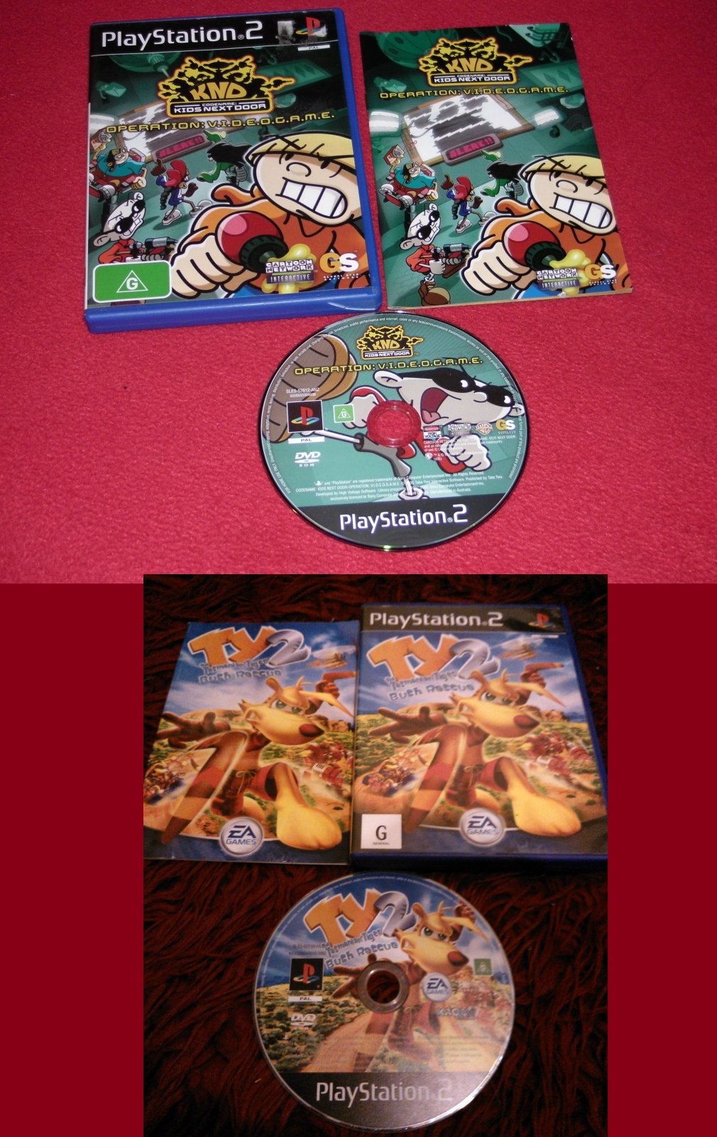 Kids Next Door + TY the Tiger 2 - PS2 Games - PlayStation 2, Games, Action and adventure - Level Up Gaming NZ
