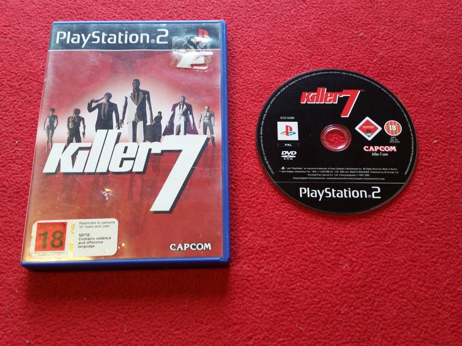 Killer 7 - RARE PS2 Game - PlayStation 2, Games, Action and adventure - Level Up Gaming NZ