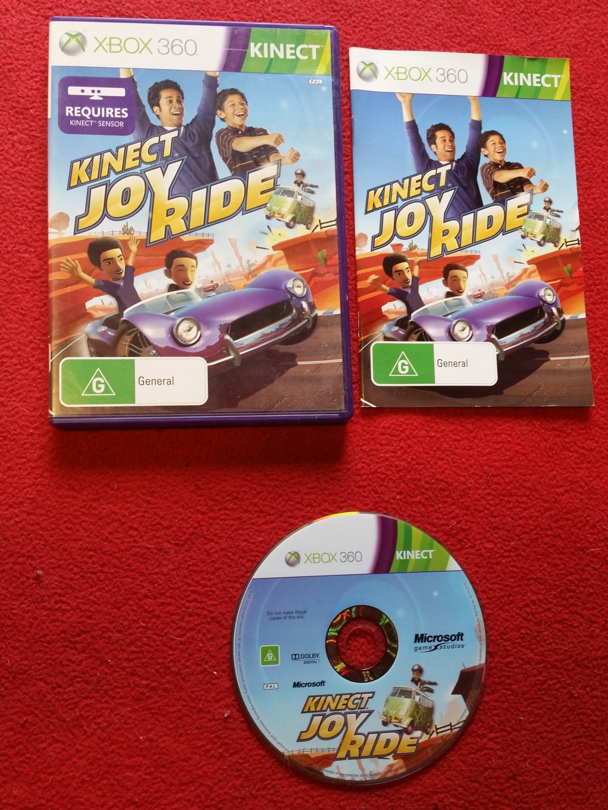Joy Ride - KINECT XBOX360 Game - Xbox 360, Games, Driving and racing - Level Up Gaming NZ