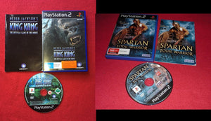 Spartan: Total Warrior + King Kong - PS2 Games