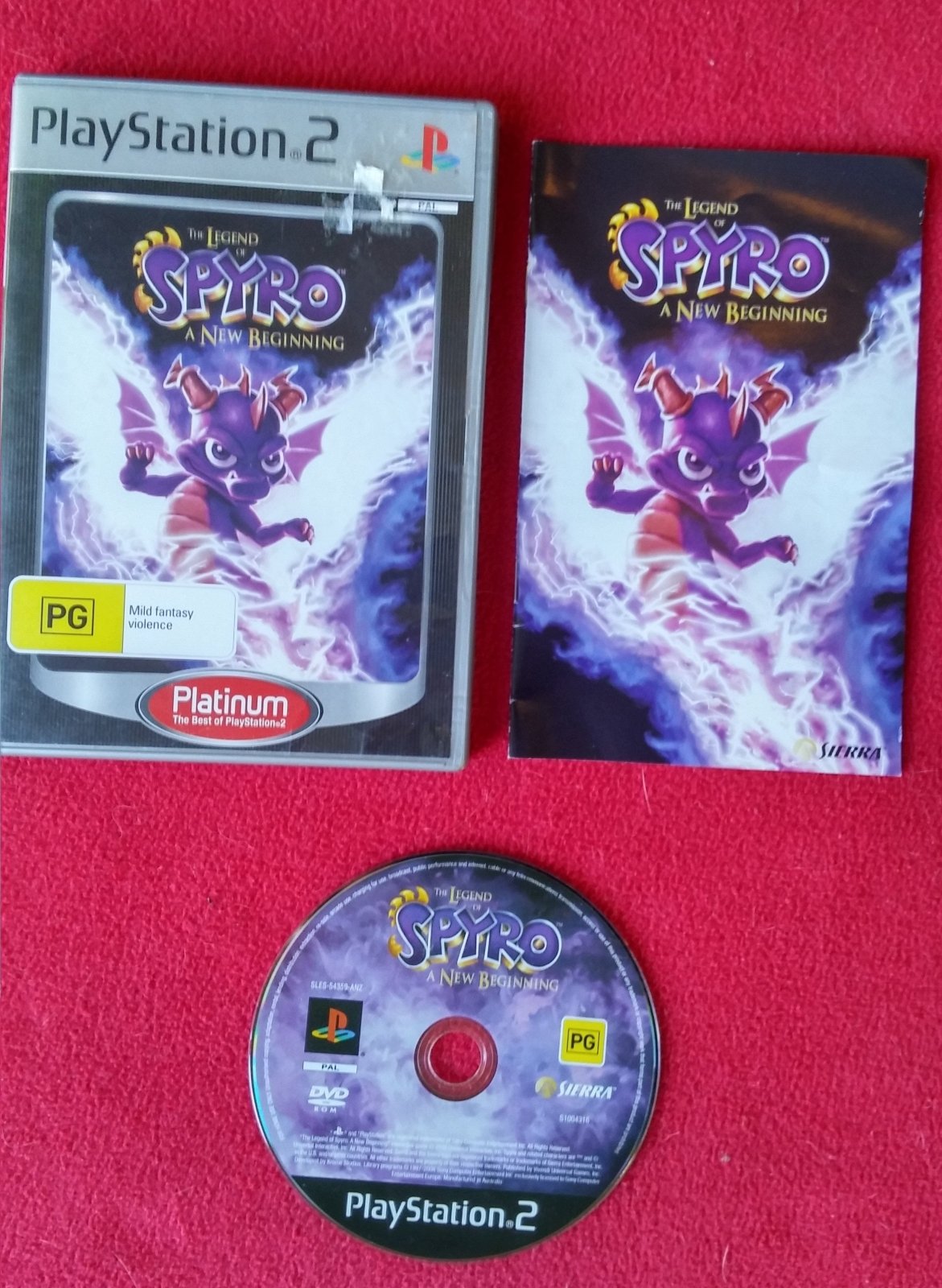 The Legend of Spyro: A New Beginning * PS2 Game - PlayStation 2, Games, Action and adventure - Level Up Gaming NZ