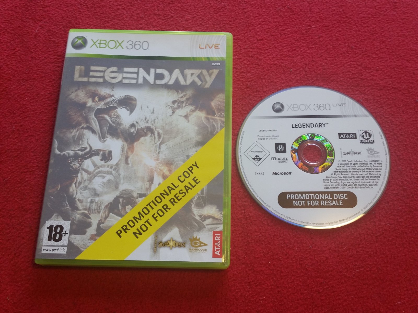 Legendary - XBOX360 Game - Xbox 360, Games, Shooter - Level Up Gaming NZ