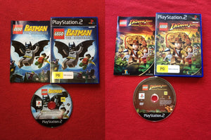 LEGO Batman and LEGO Indiana Jones - PS2 Games