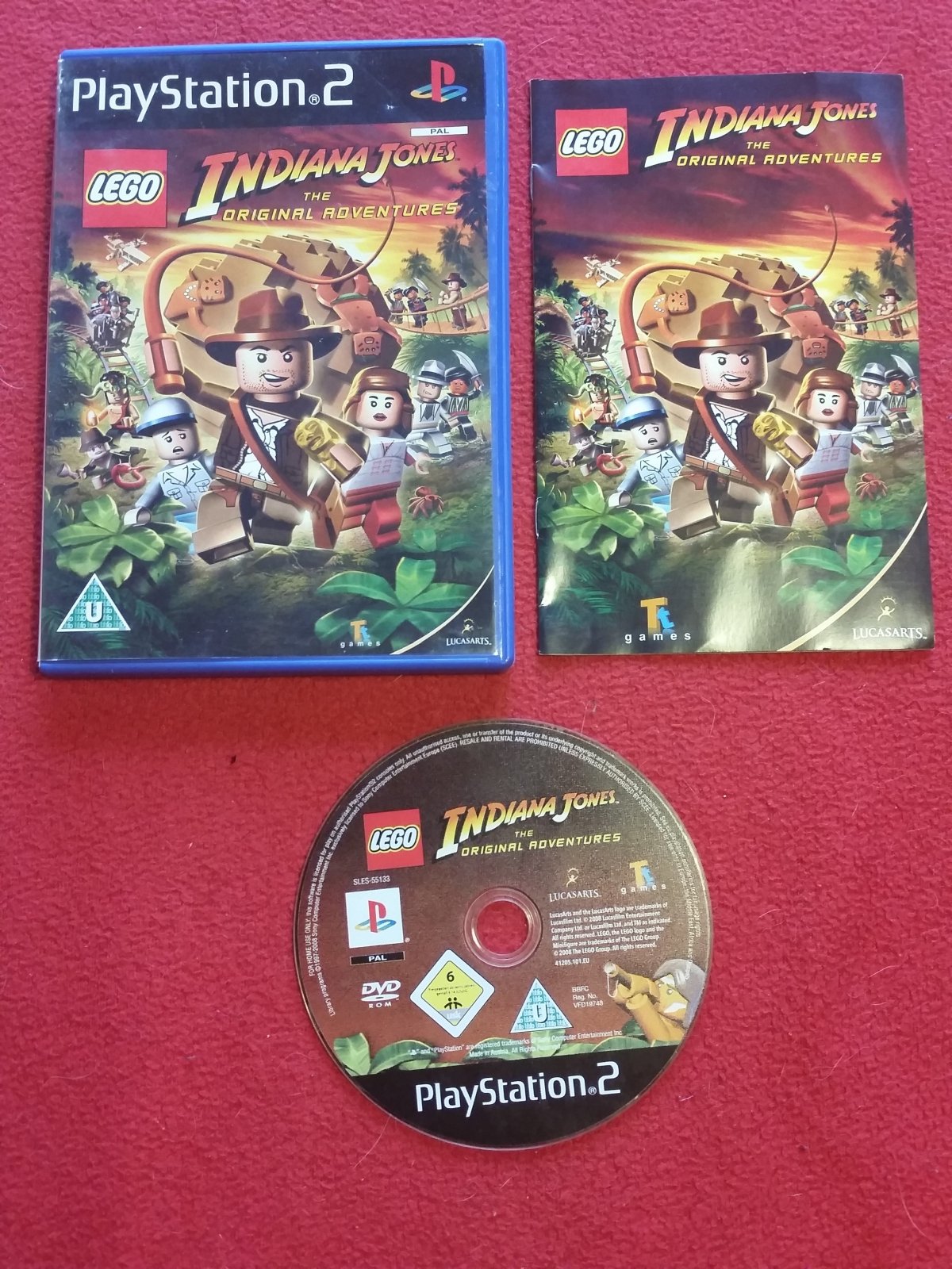 LEGO Indiana Jones - 8/10! PS2 Game - PlayStation 2, Games, Action and adventure - Level Up Gaming NZ